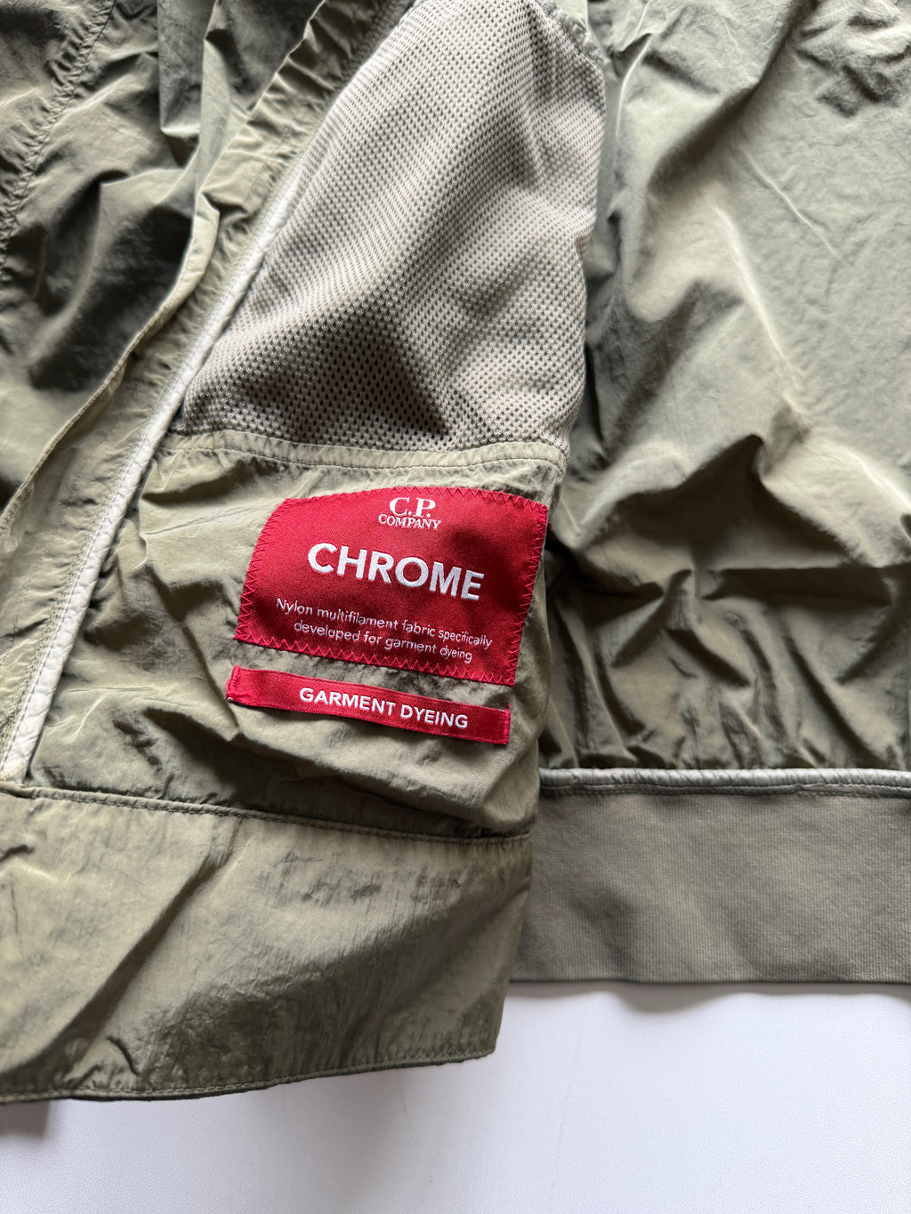 CP Company Chrome Garment Dyed Jacket