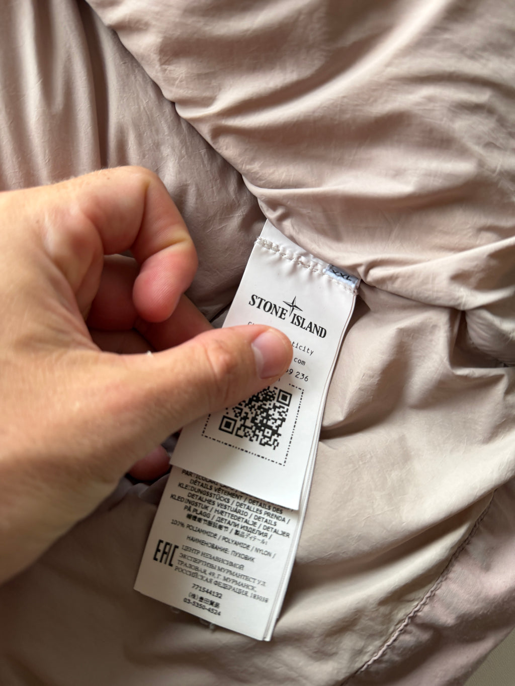 Stone Island Naslan Light Watro Down Jacket