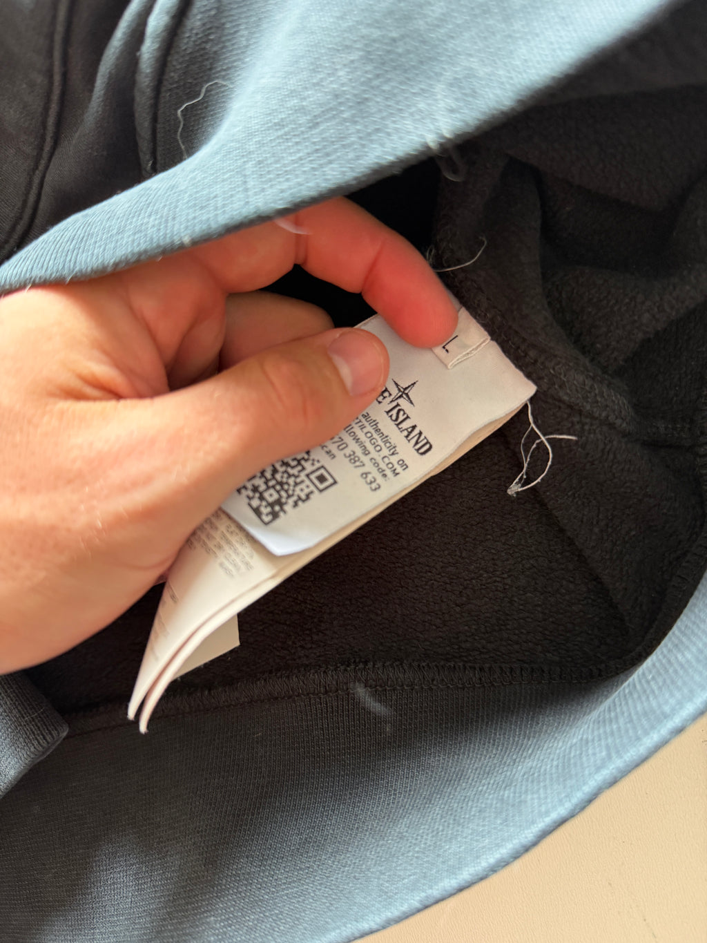 Stone Island Hoodie Navy