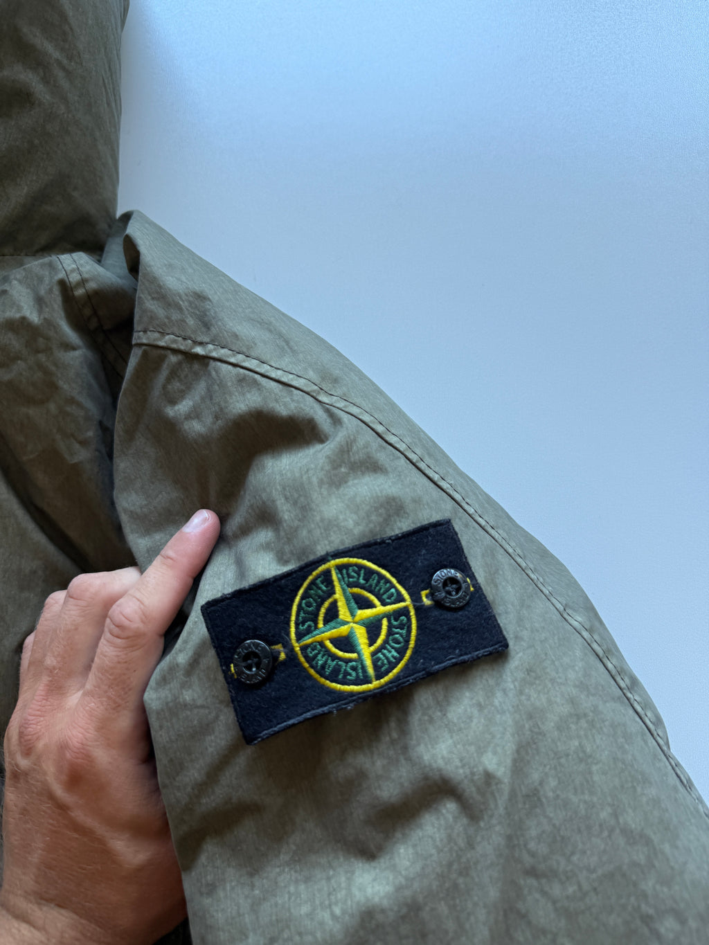 Stone Island Resinata Down Jacket
