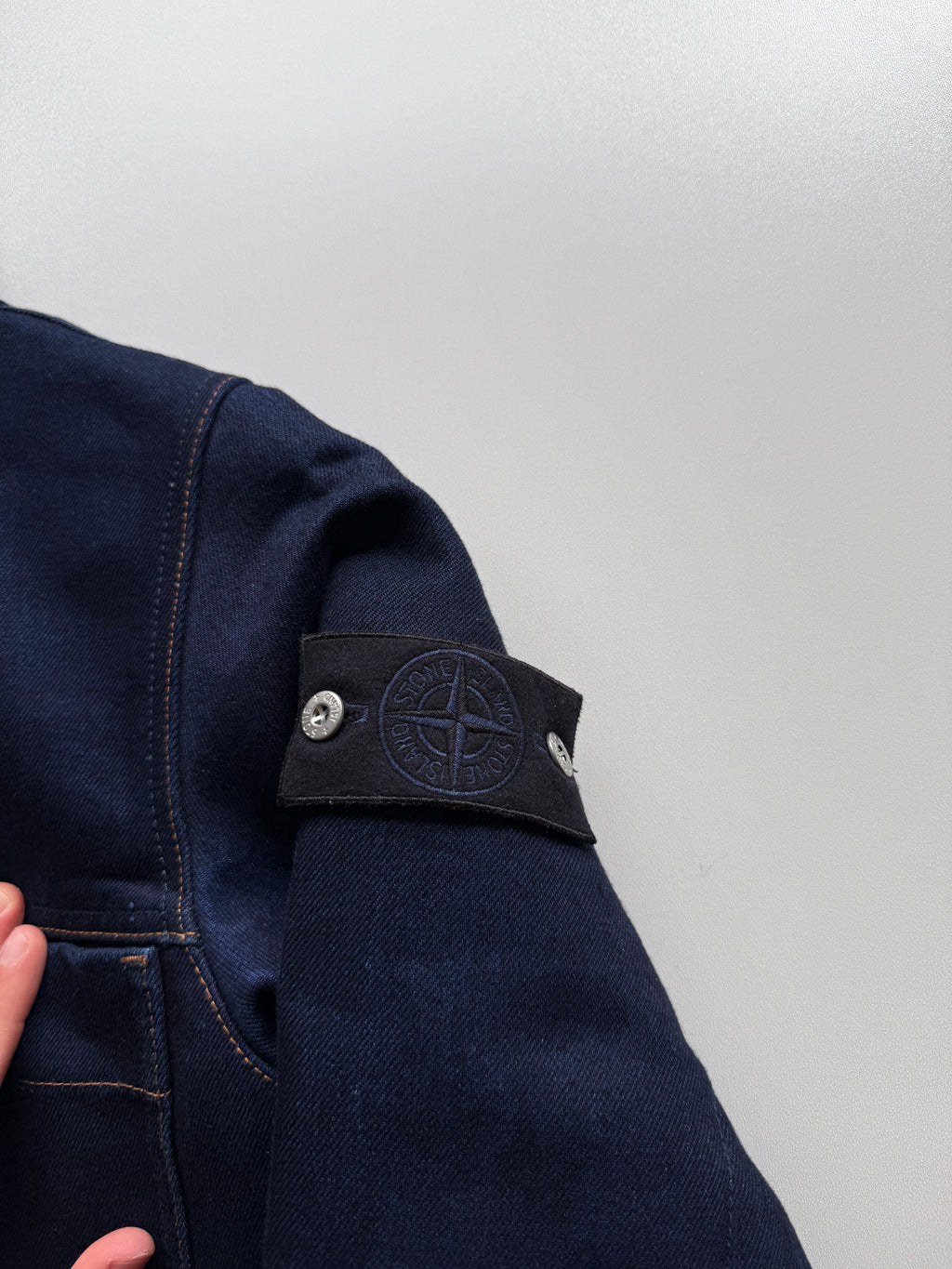 Stone Island Indigo Denim Jacket