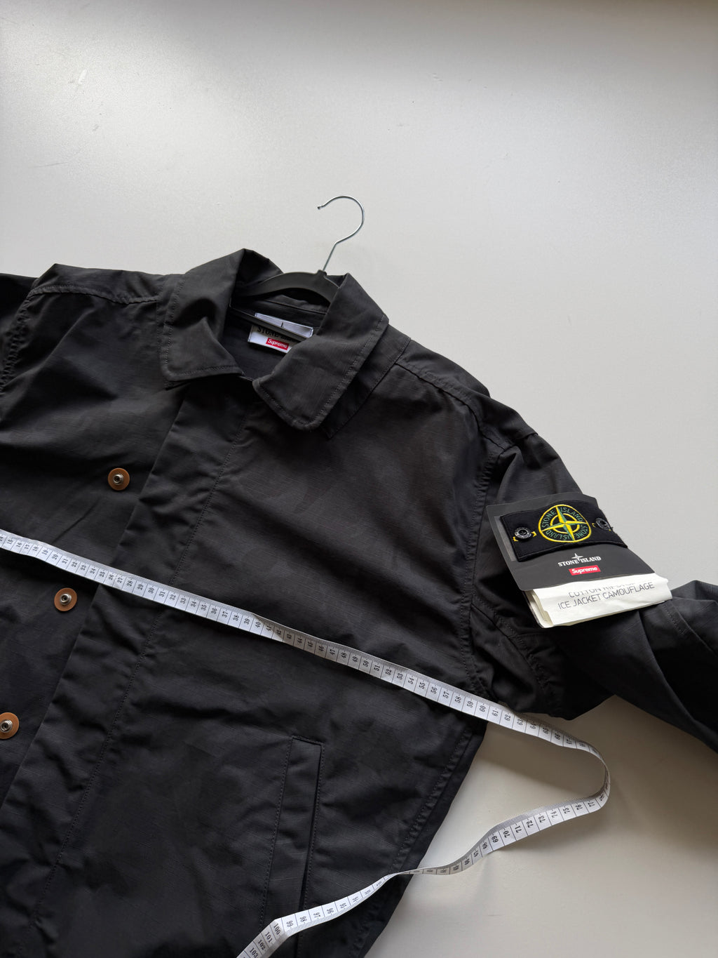 Stone Island X Supreme Ice Jacket Camouflage