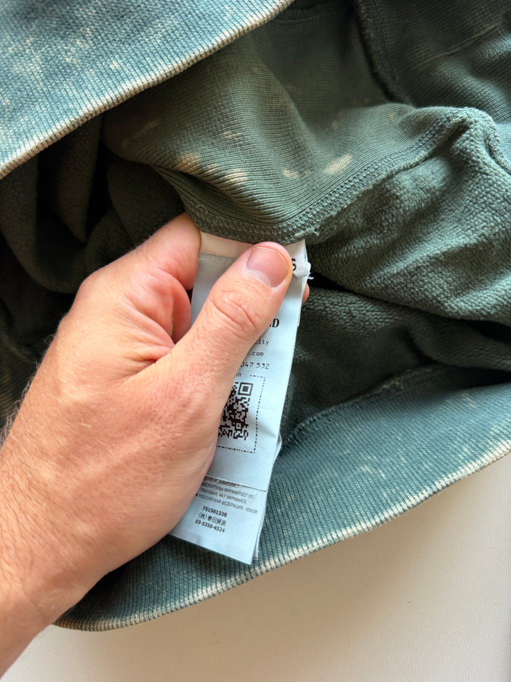 Stone Island Off Dye OVD Hoodie