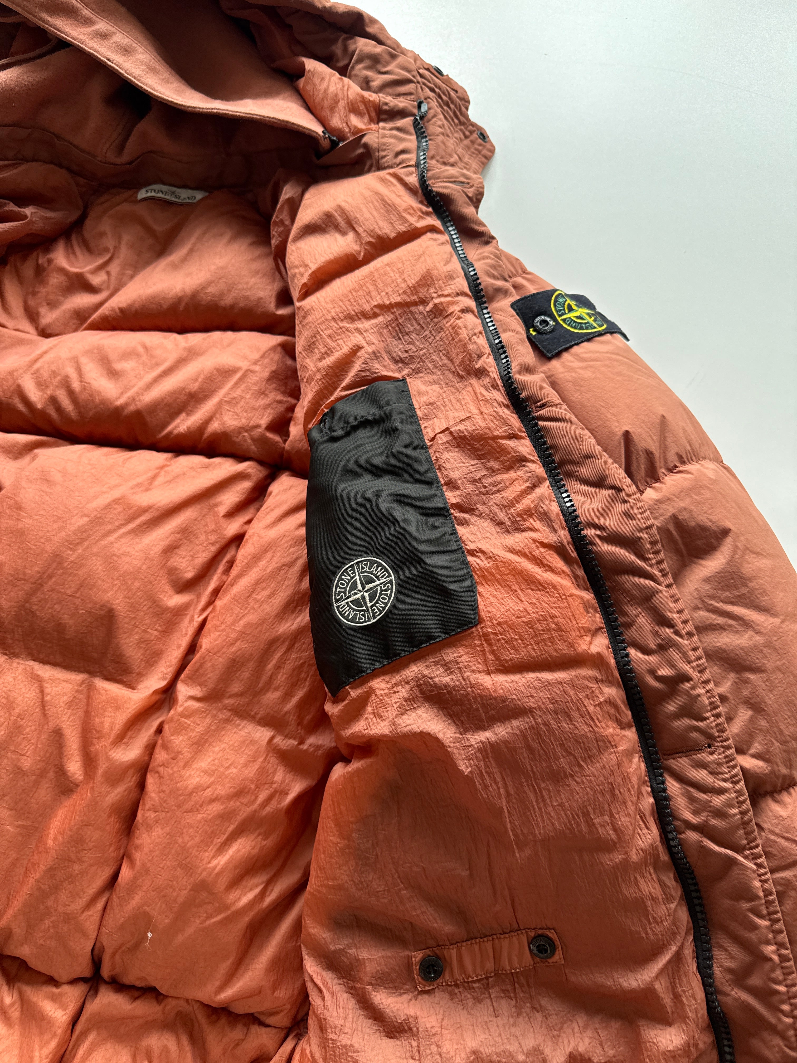 Stone Island Garment Dyed Down Parka Jacket