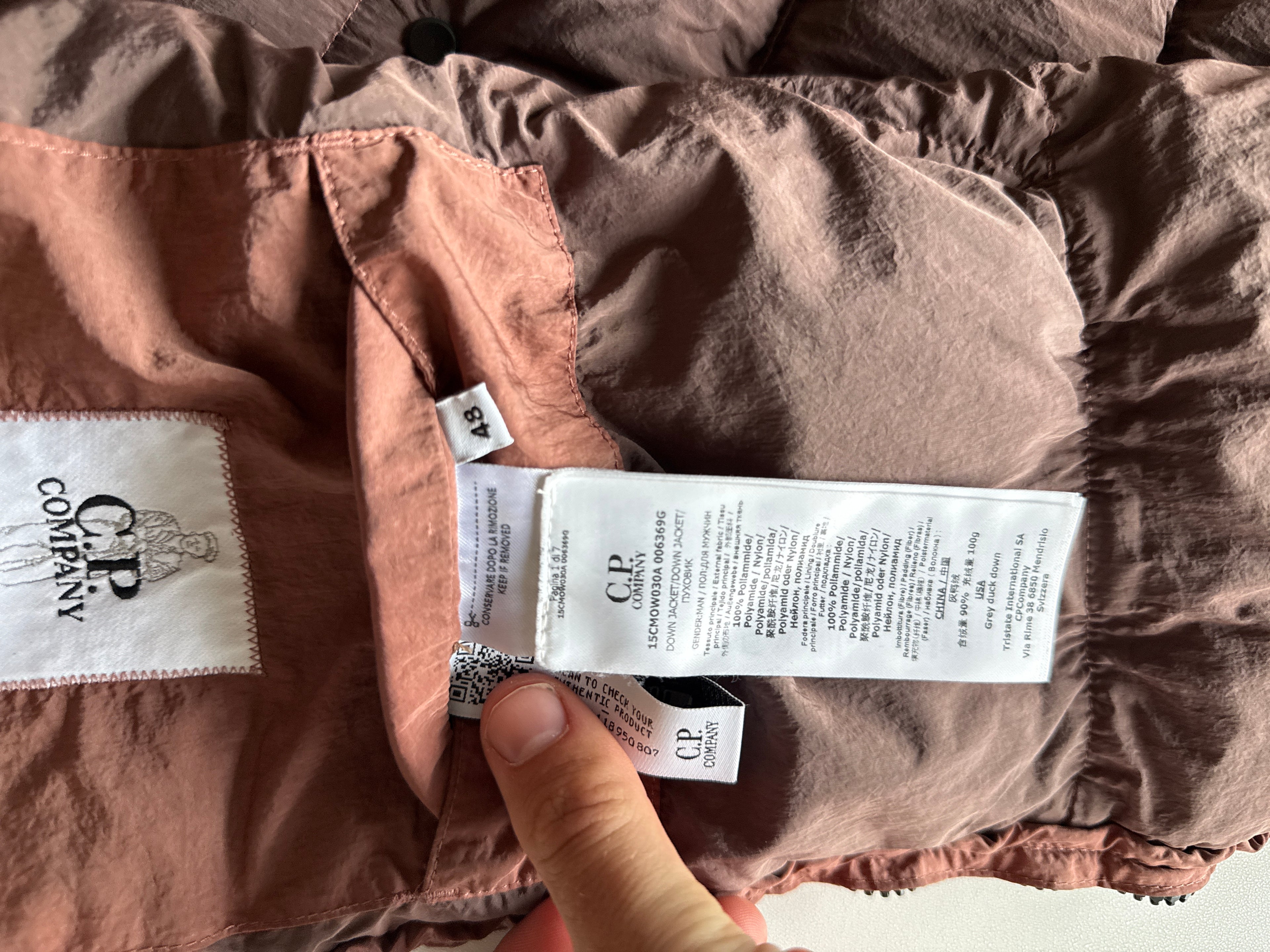 CP Company Chrome Down Bodywarmer