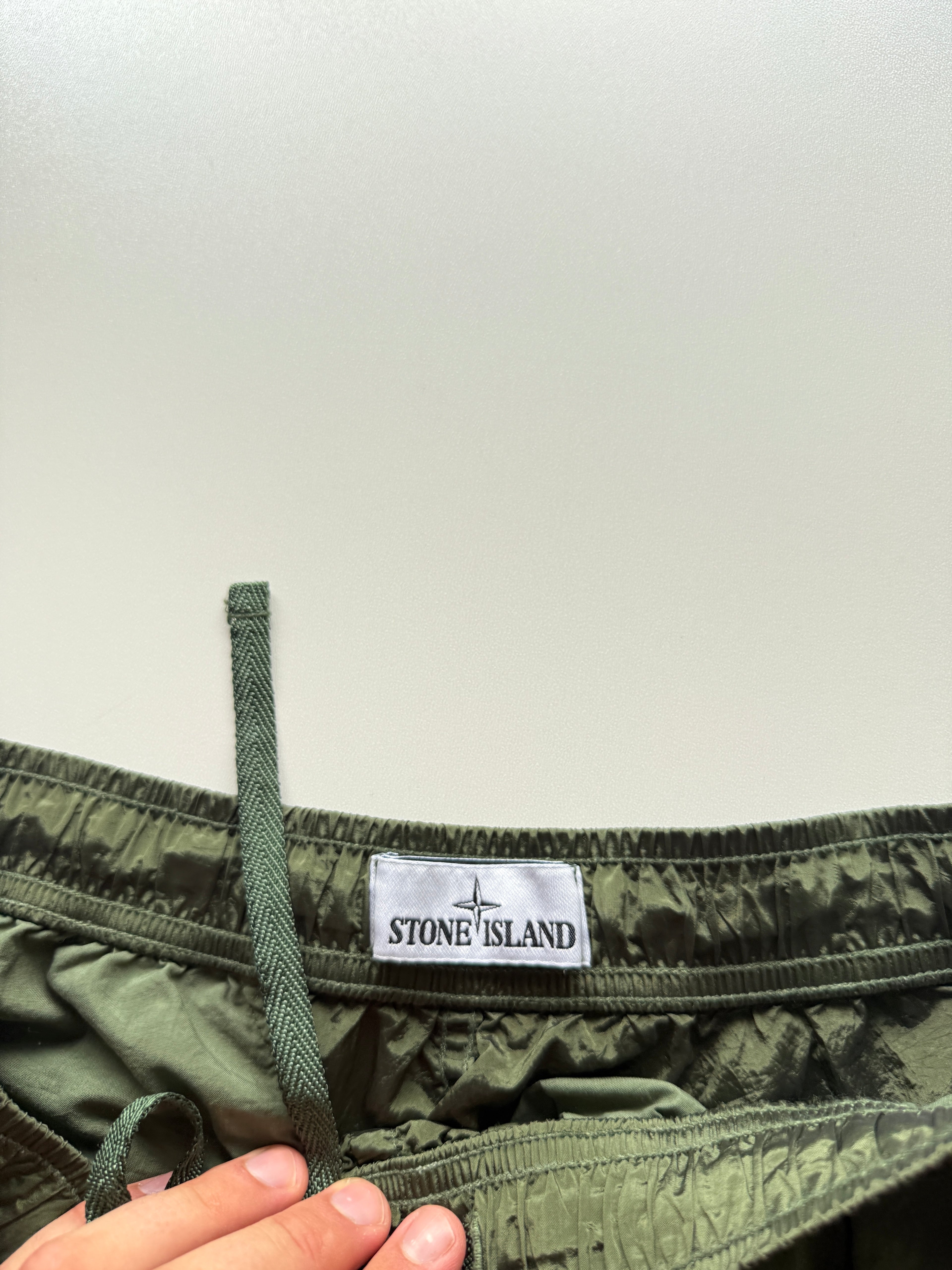 Stone Island Nylon Metal Pants Green