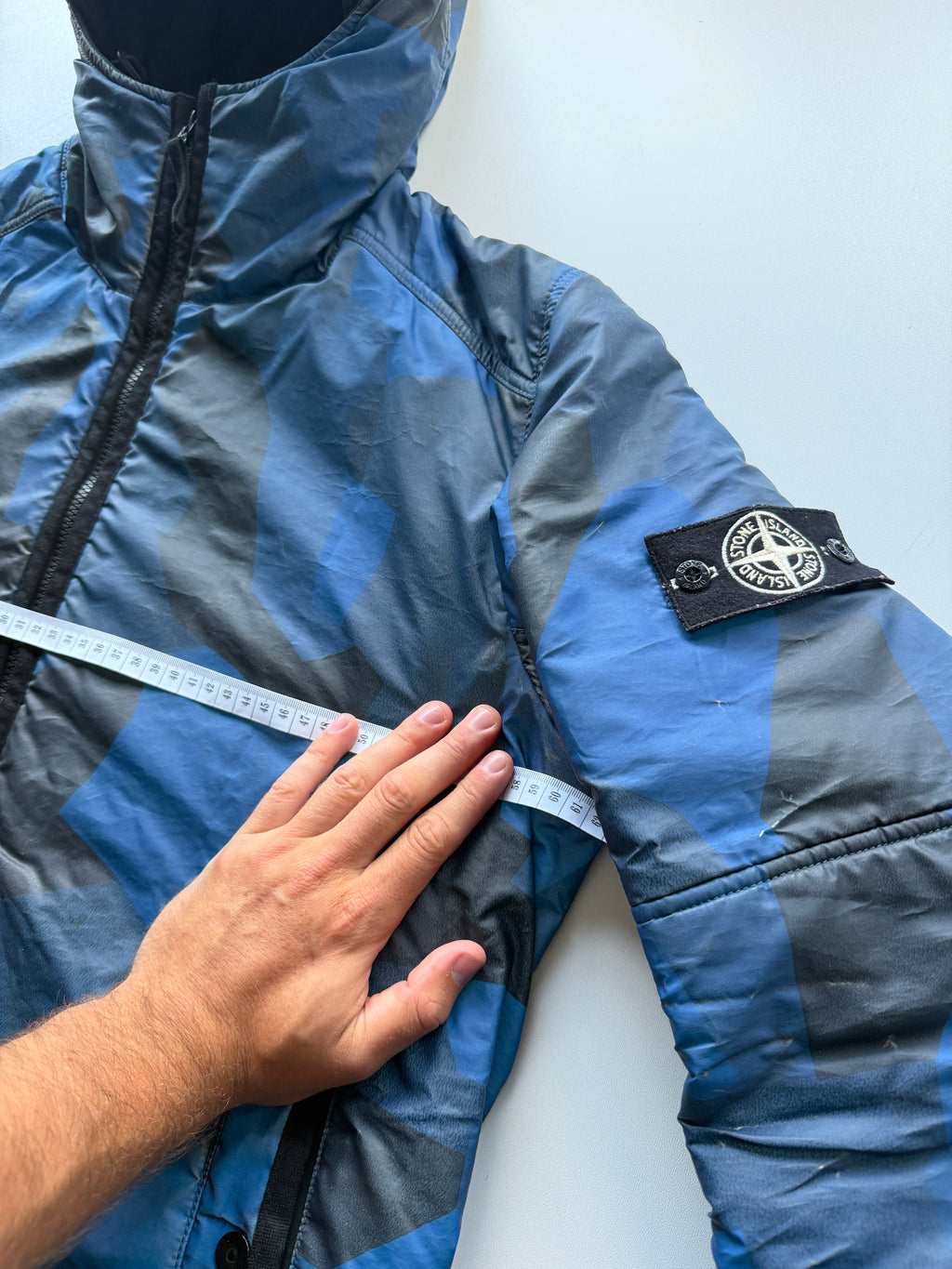 Stone Island Reflective Camouflage Jacket