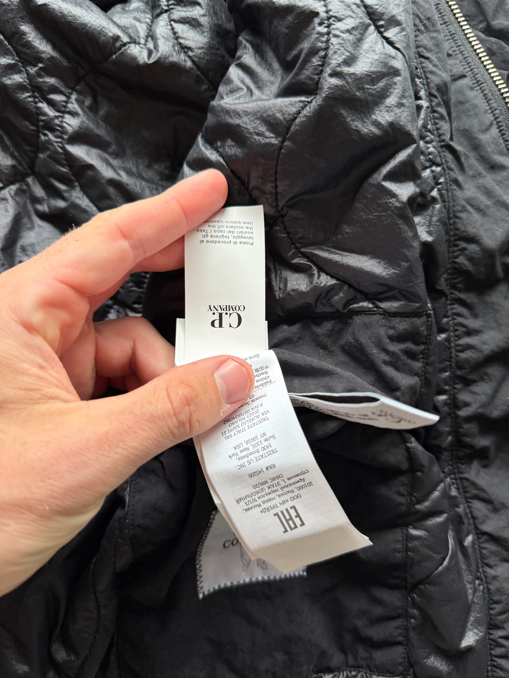 CP Company Flatt Nylon Garment Dyed Jacket