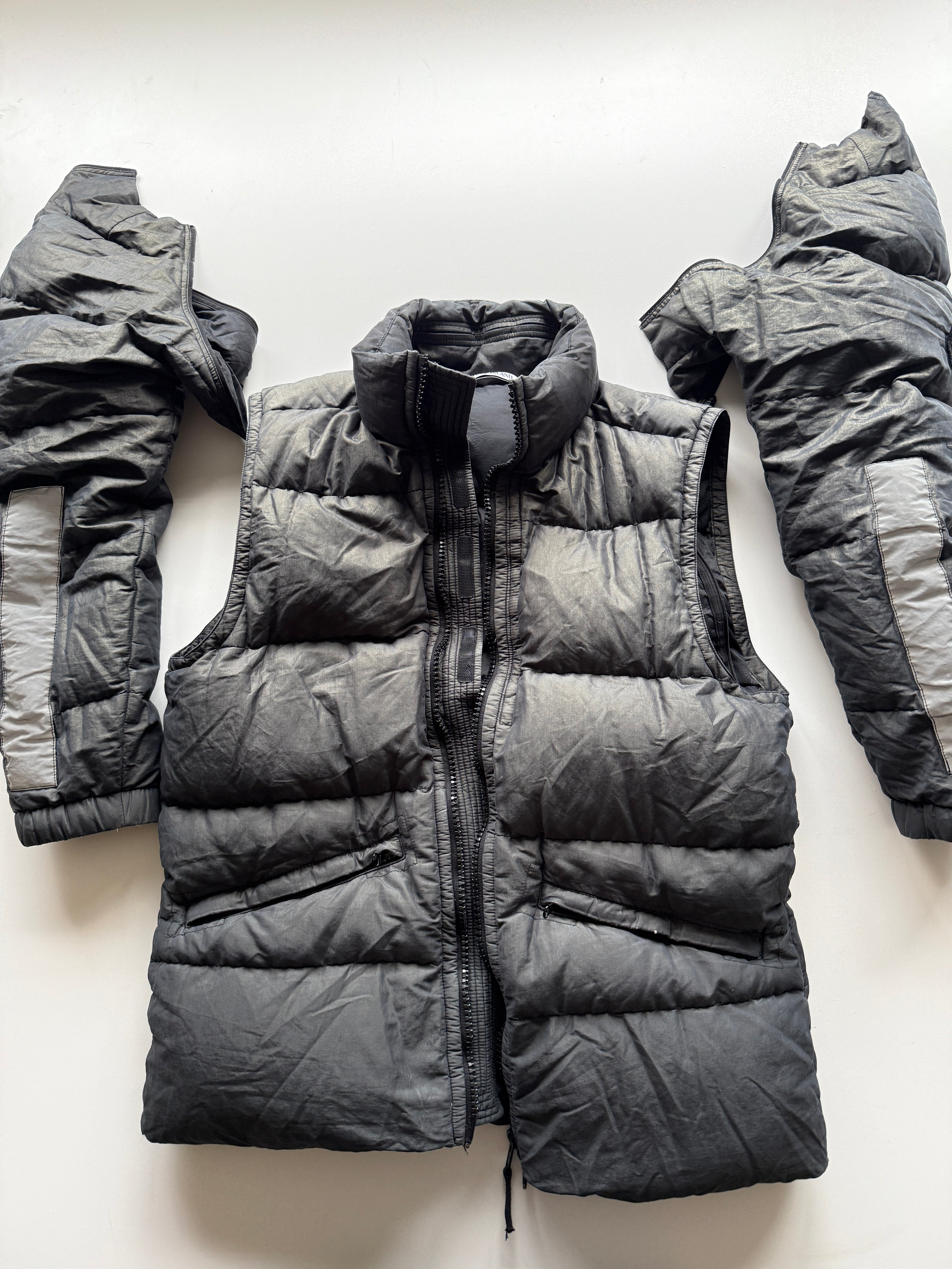Stone Island 2018 2 in 1 Cotton Metal Watro Jacket