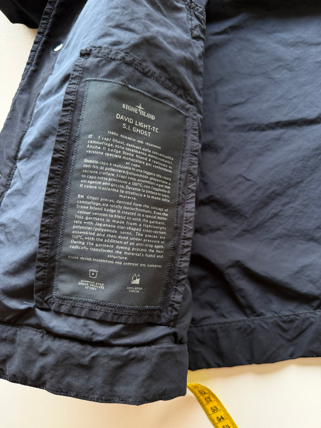 Stone Island David Tc Light Ghost Jacket