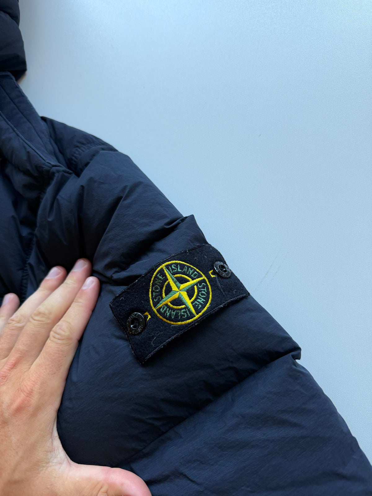 Stone Island Seamless Tunnel Nylon Down Jacket