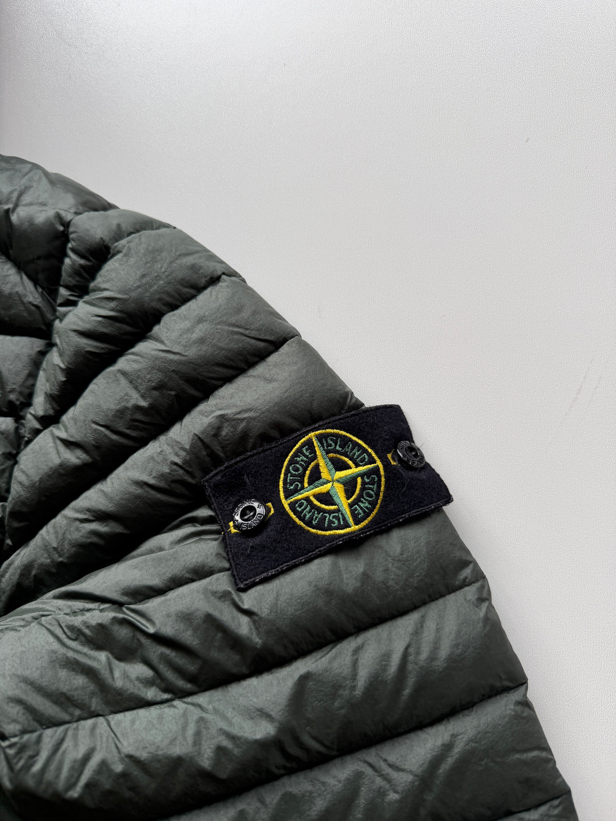 Stone Island Loom Woven Nylon Down Jacket