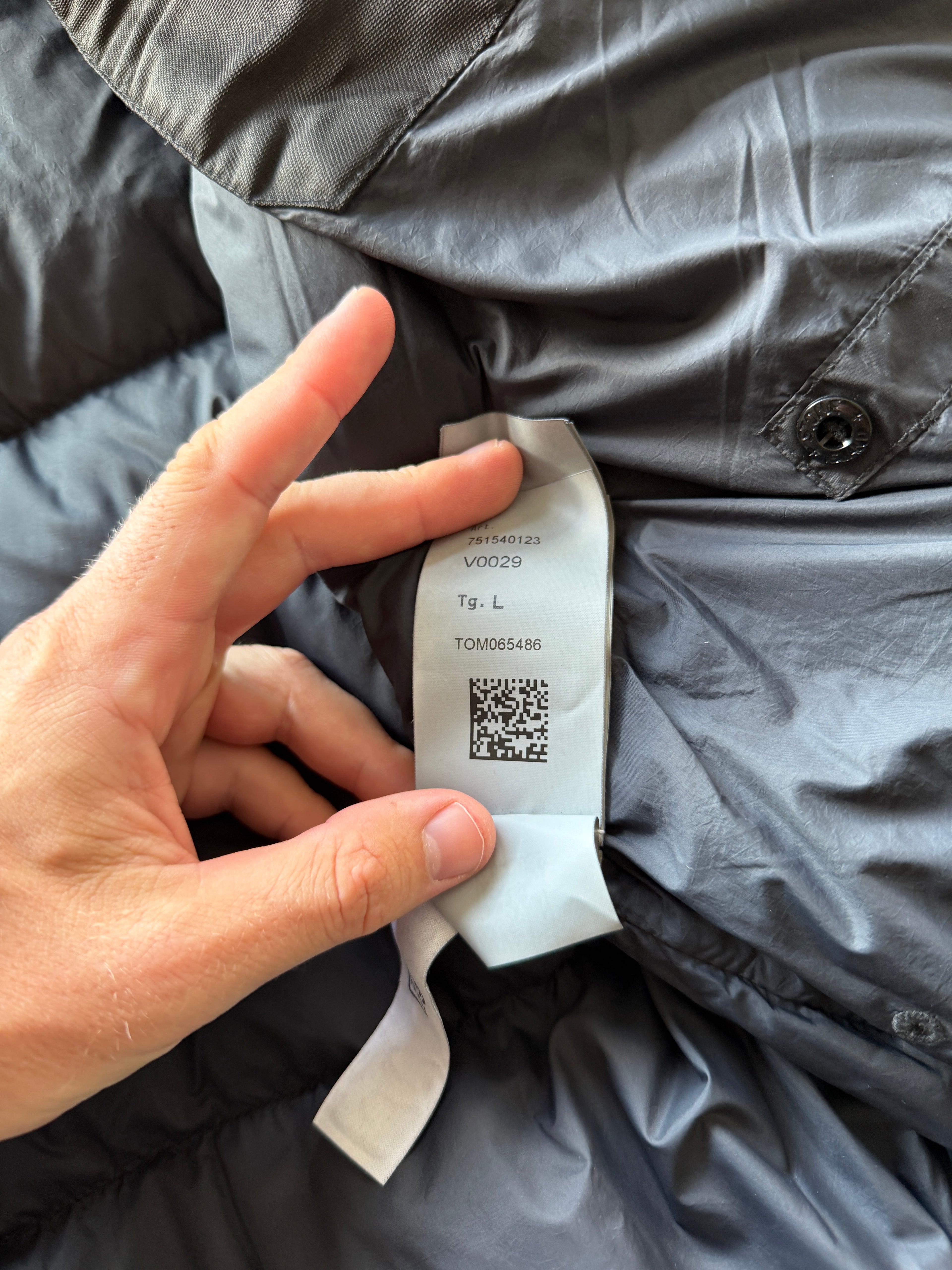 Stone Island Garment Dyed Down Jacket