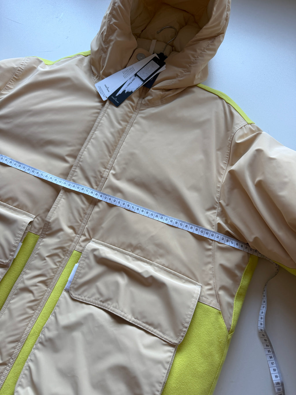 Stone Island Panno Resinato Reflective Down Marina Jacket
