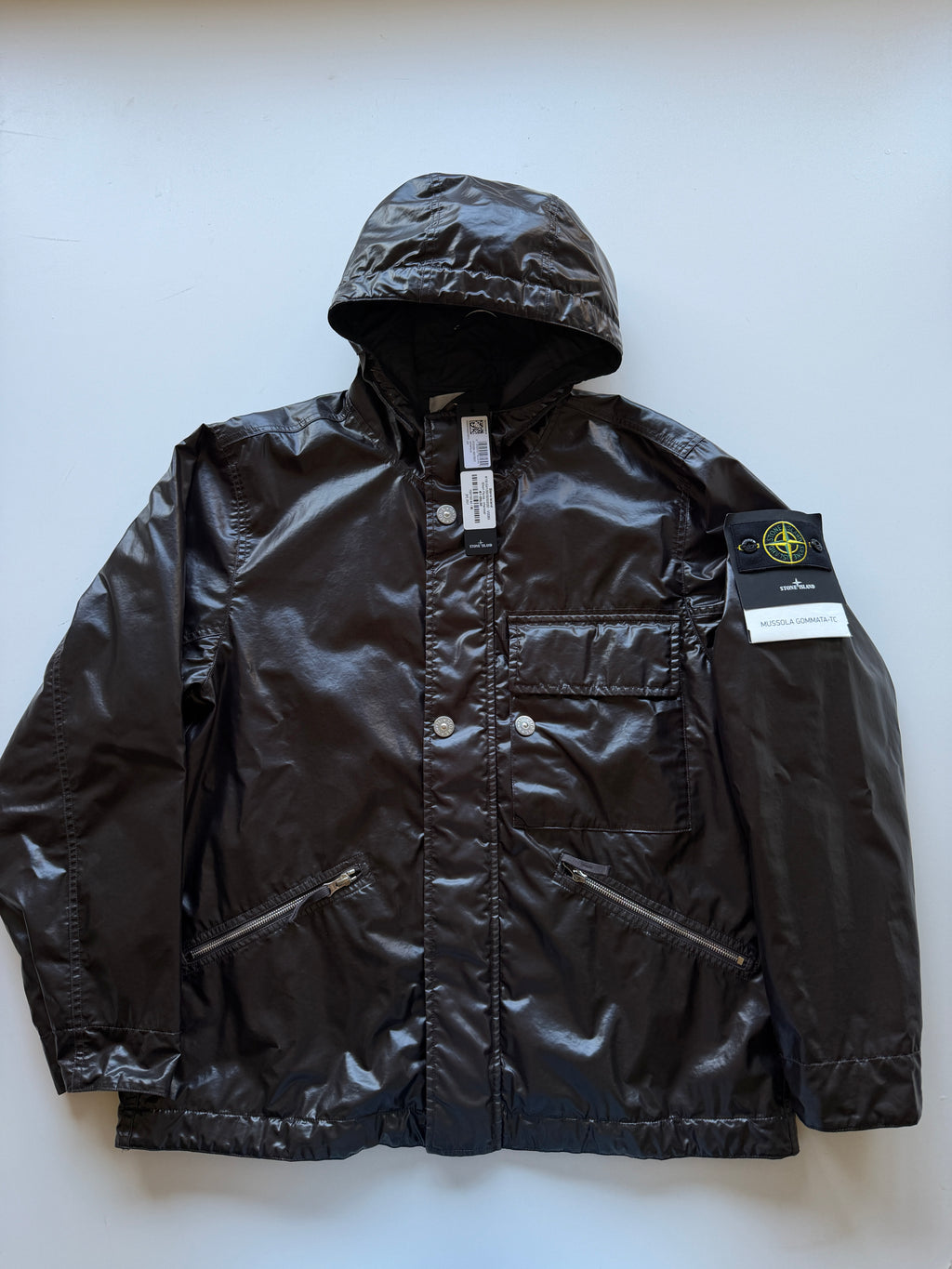 Stone Island Mussola Gommata Tc Jacket