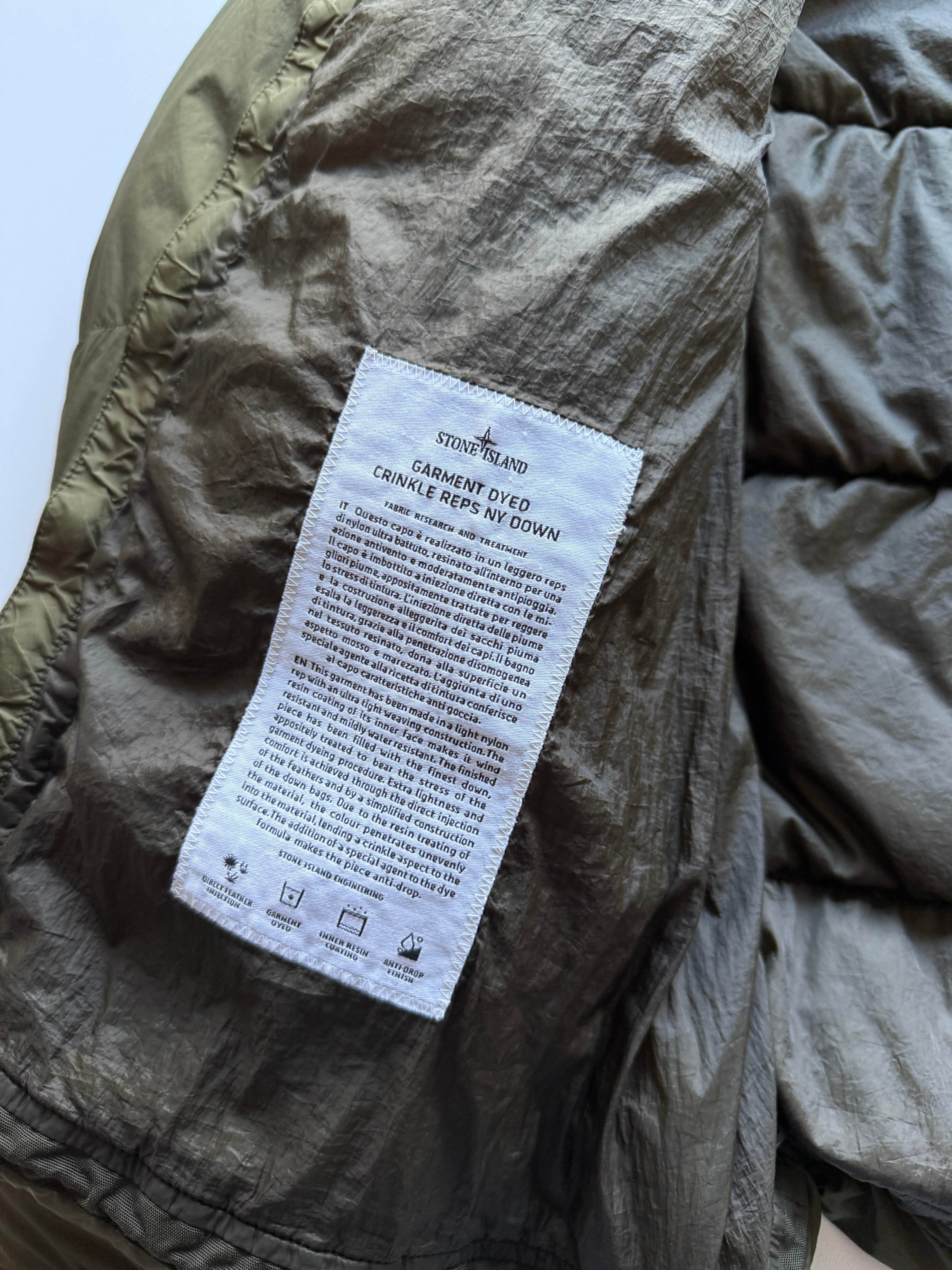 Stone Island Garment Dyed Jacket