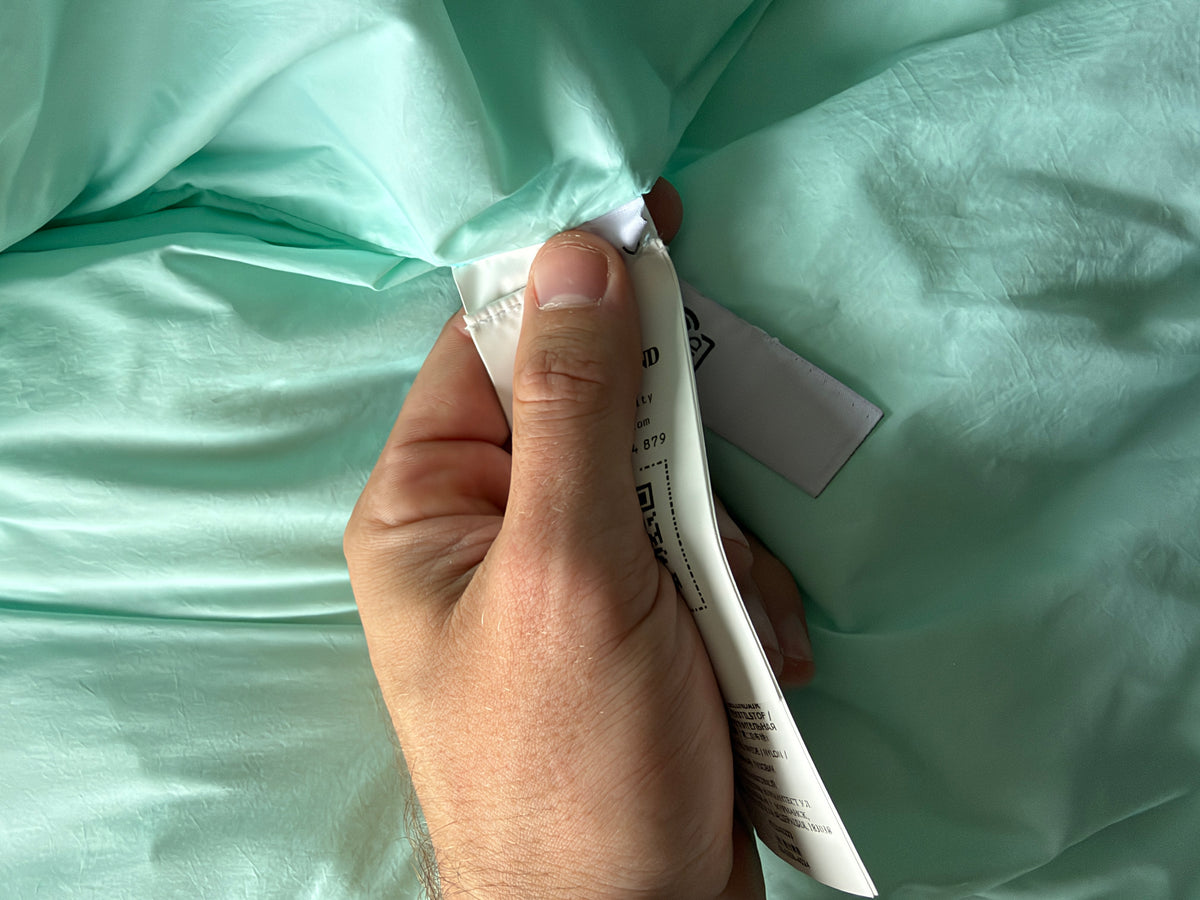 Stone Island Garment Dyed Down Jacket Mintgreen