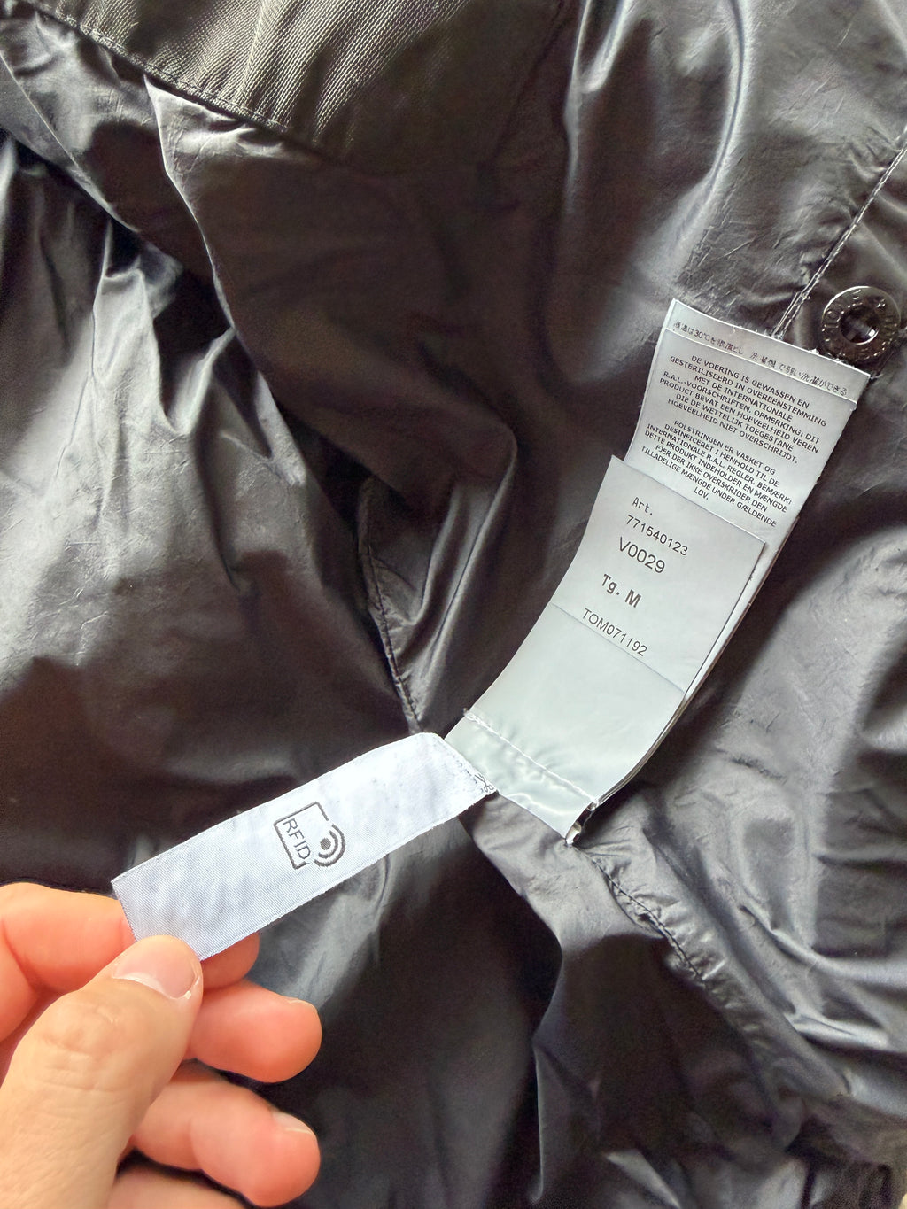Stone Island Garment Dyed Down Jacket
