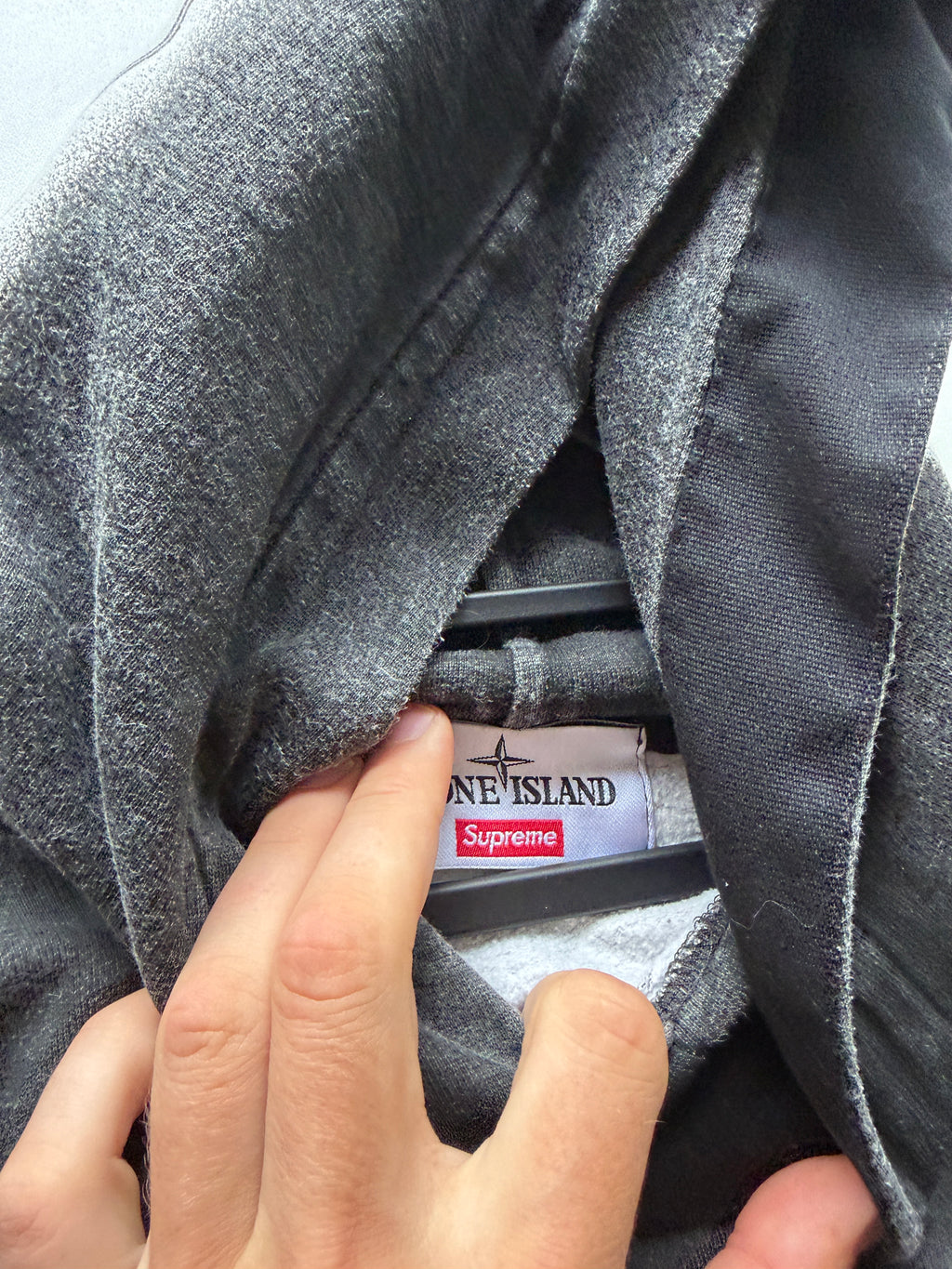 Stone Island X Supreme Hoodie