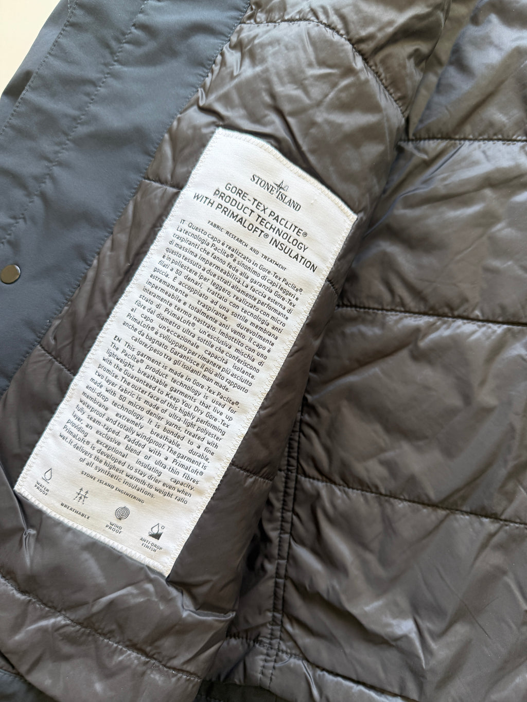 Stone Island Gore-Tex Primaloft Jacket