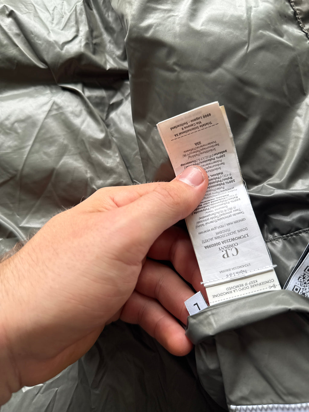 CP Company DD Shell Down Jacket
