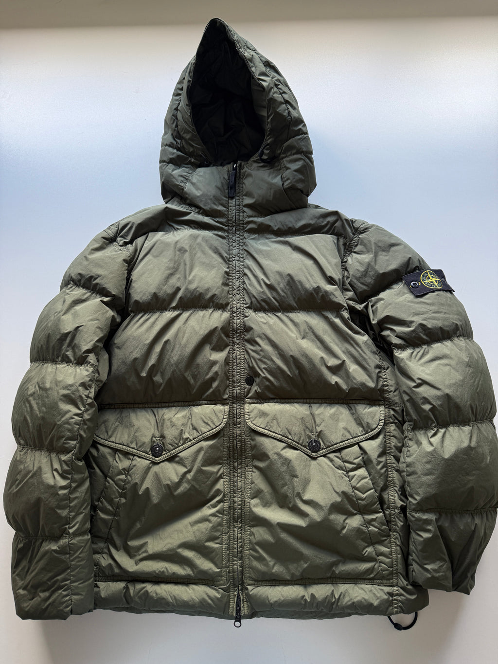 Stone Island Garment Dyed Down Jacket