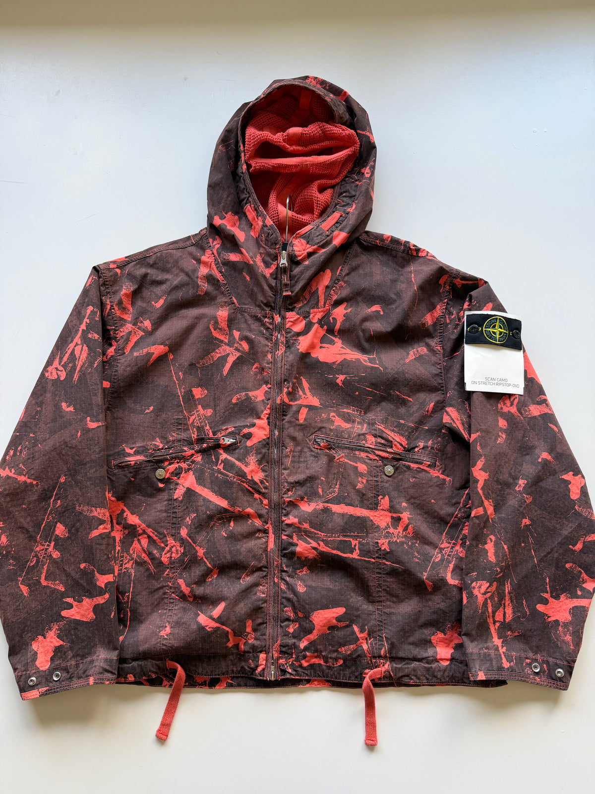 Stone Island Scan Camo Ripstop OVD Jacket