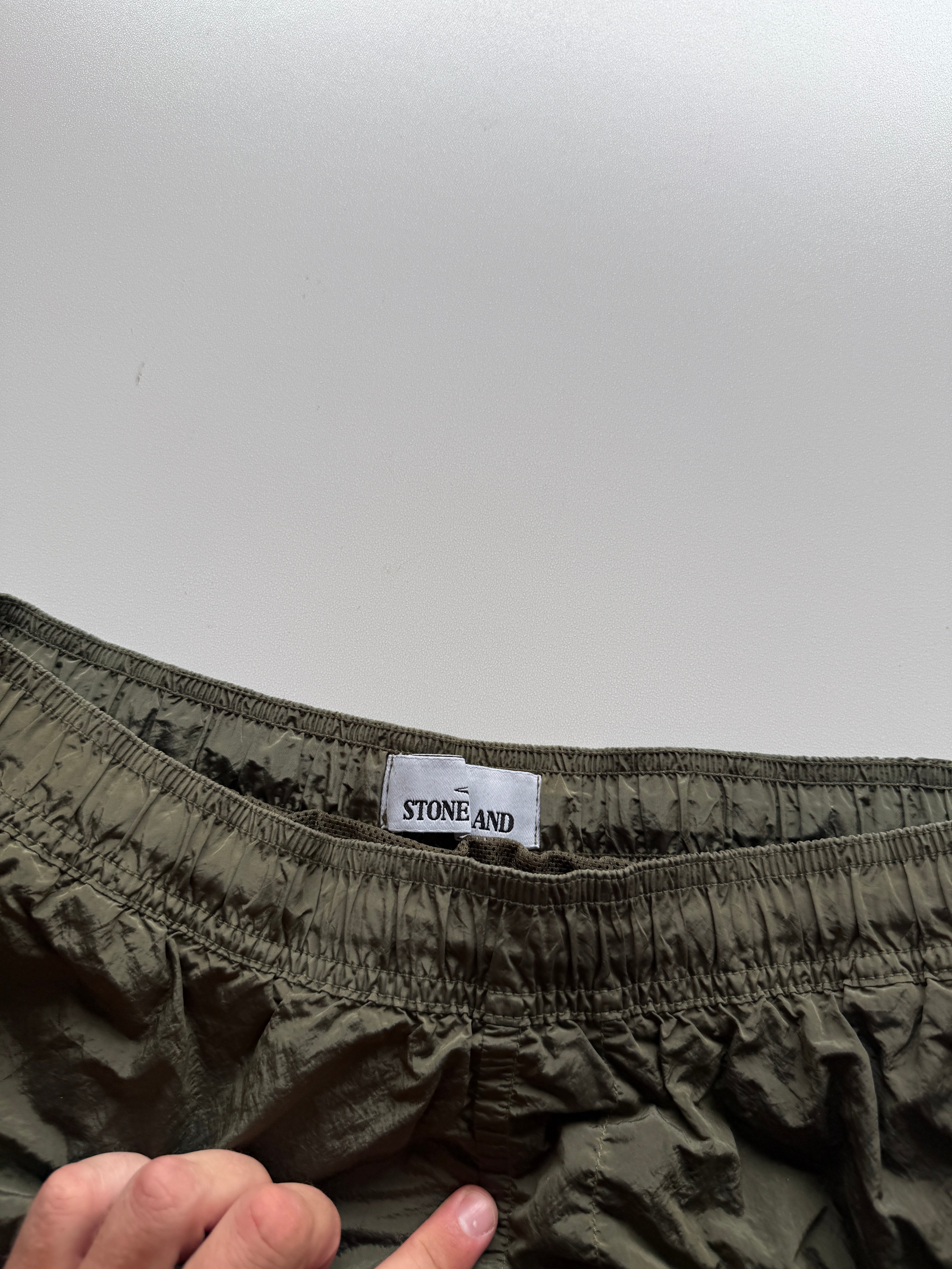 Stone Island Nylon Swimshorts Green