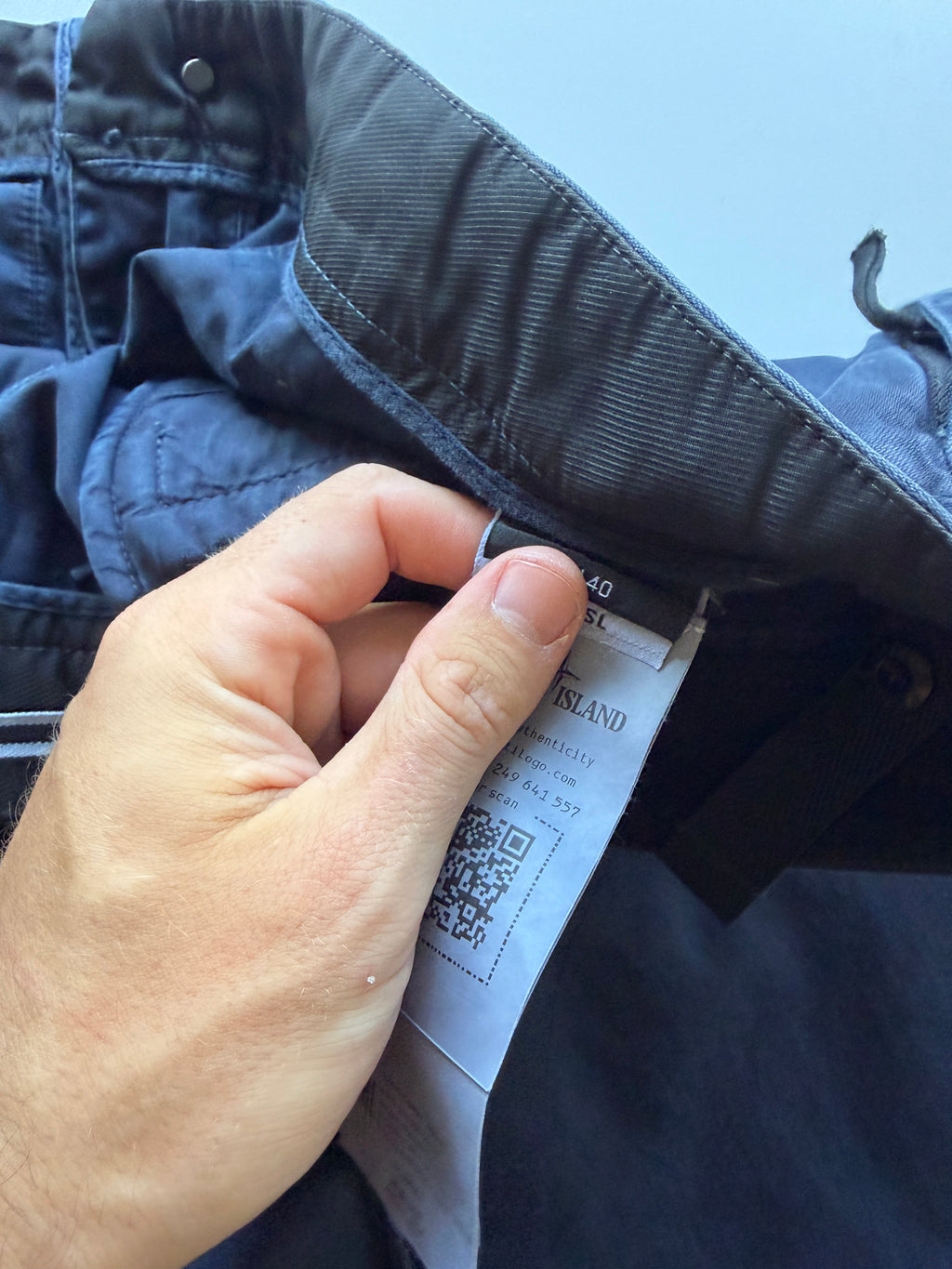 Stone Island Cargo Pants Navy