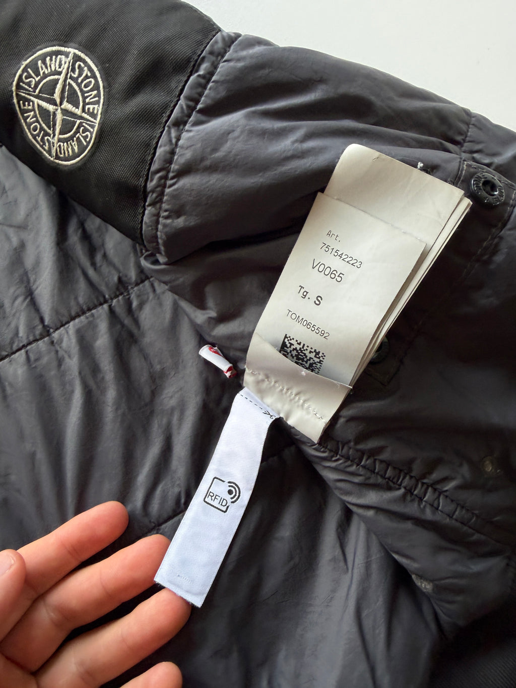 Stone island Garment Dyed Primaloft Jacket
