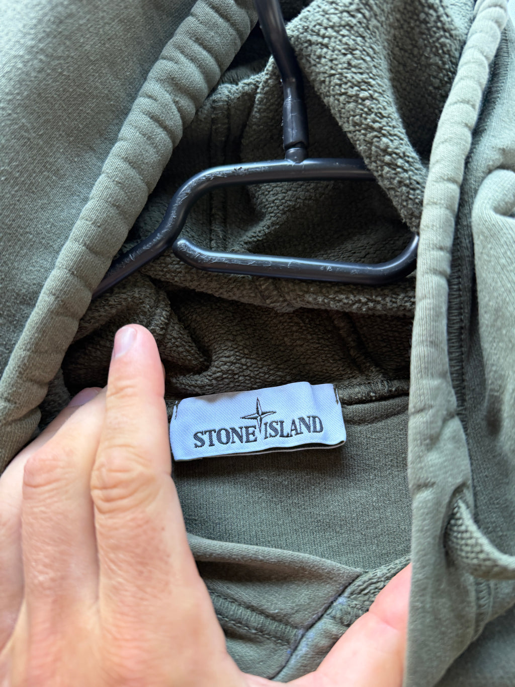 Stone Island Green Hoodie
