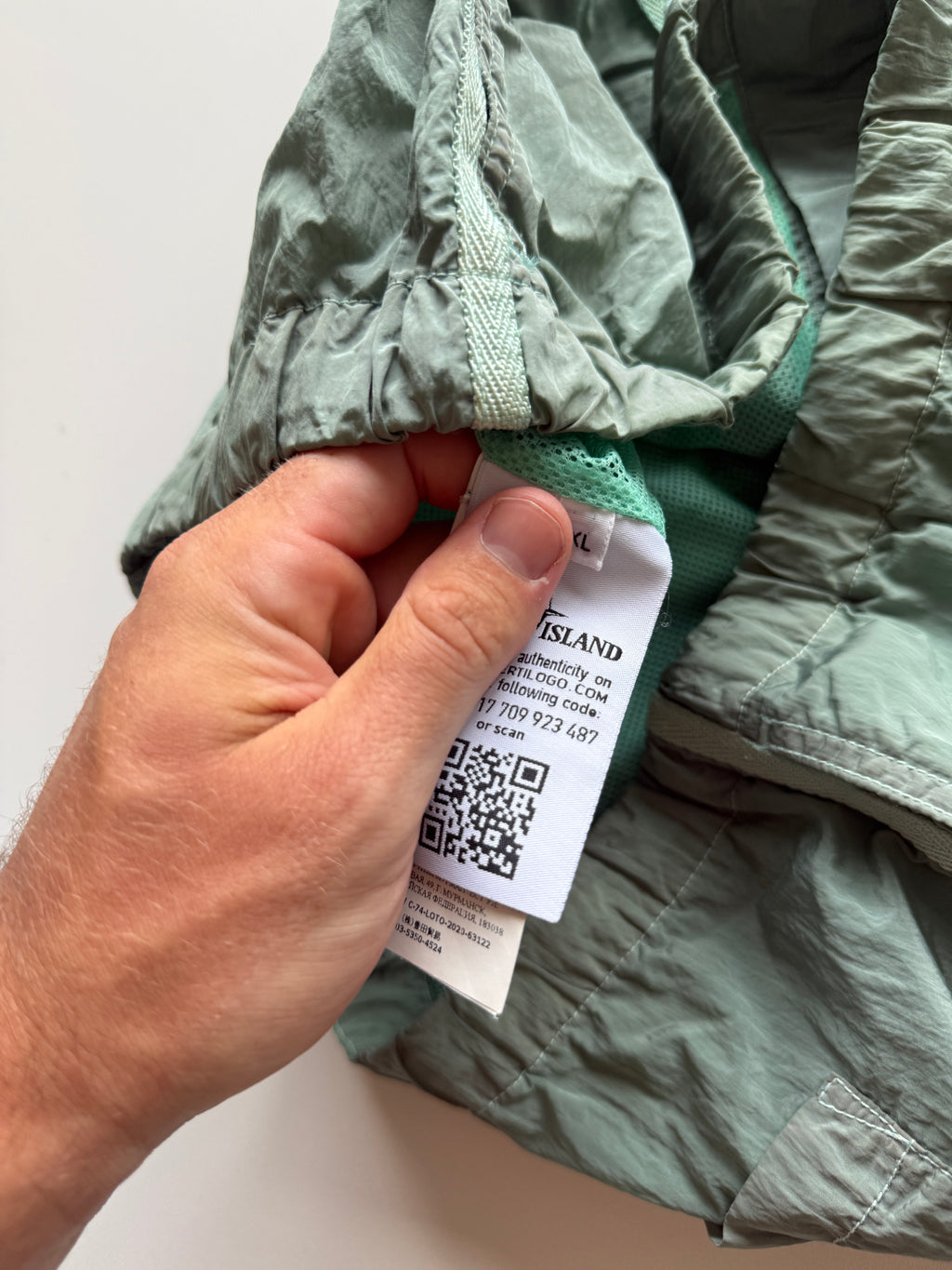 Stone Island Nylon Swimshort Green
