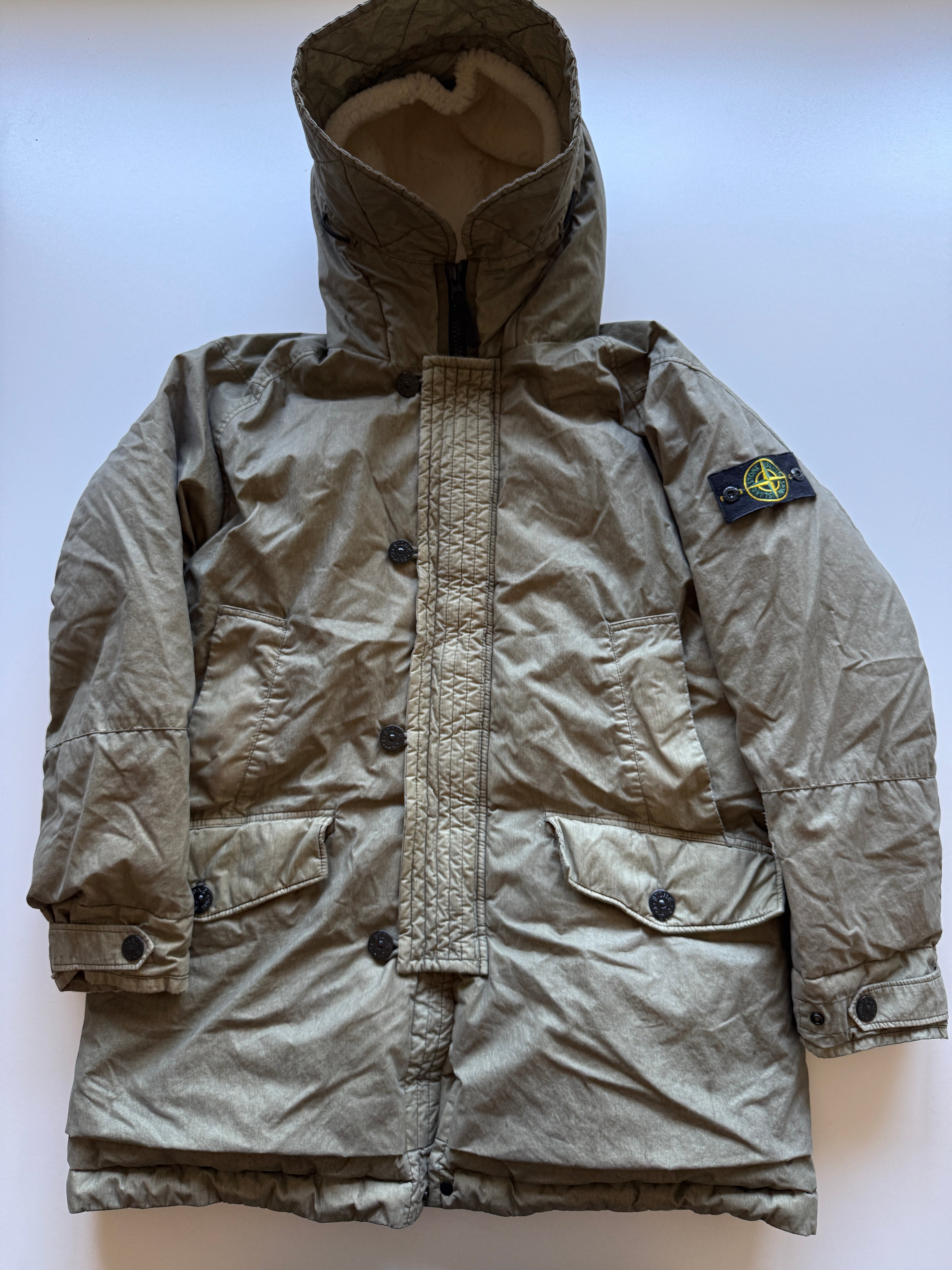 Stone Island Resinata Down Jacket