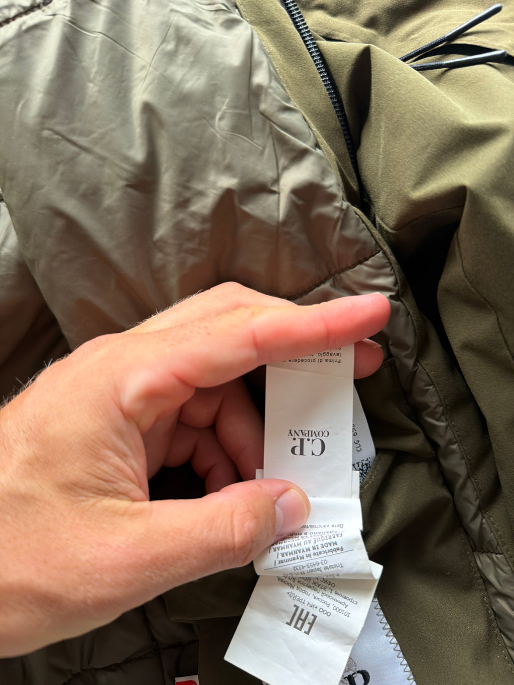 CP Company Pro Tek Primaloft Jacket