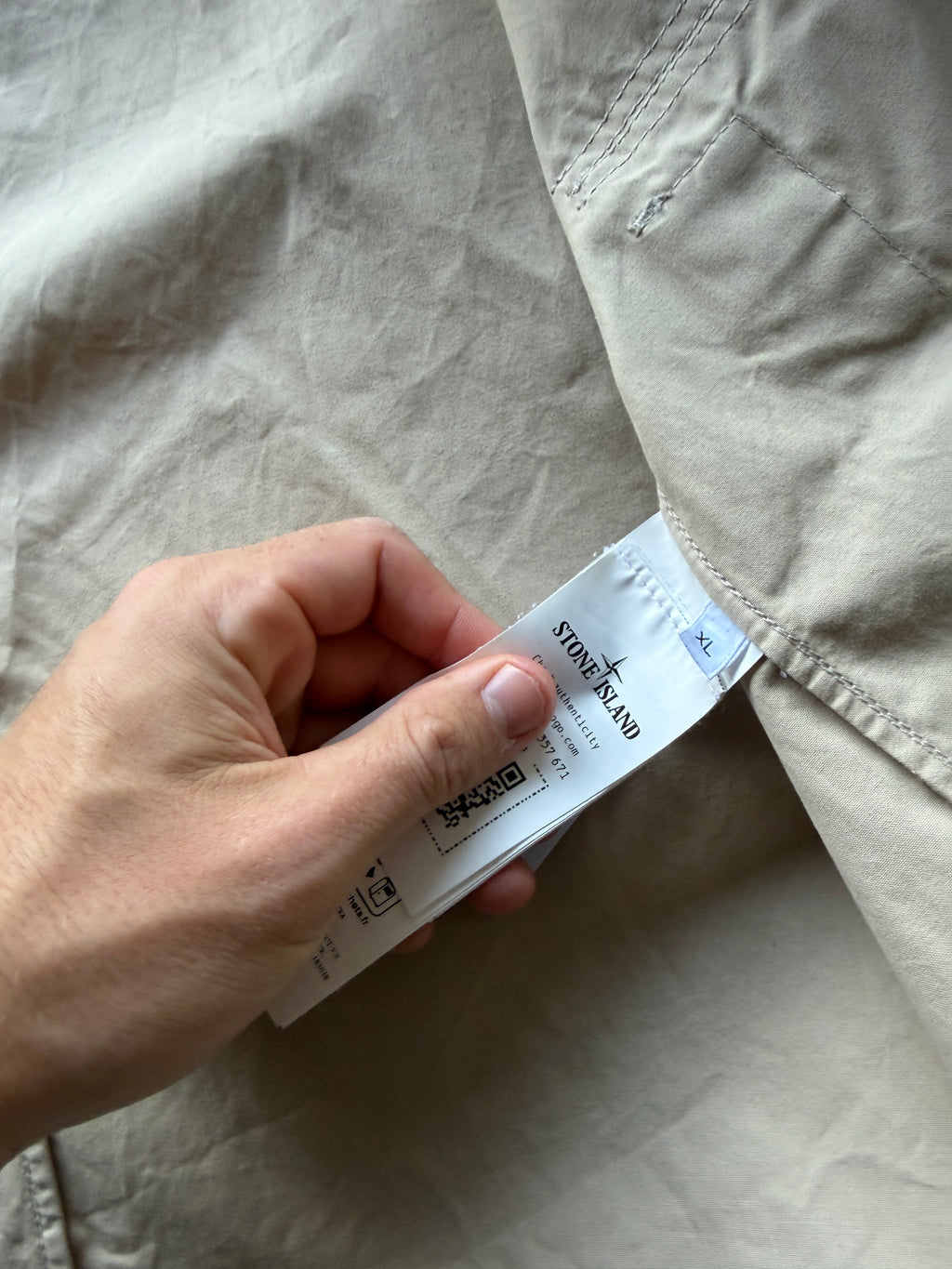 Stone Island Ventile Ghost Piece Jacket