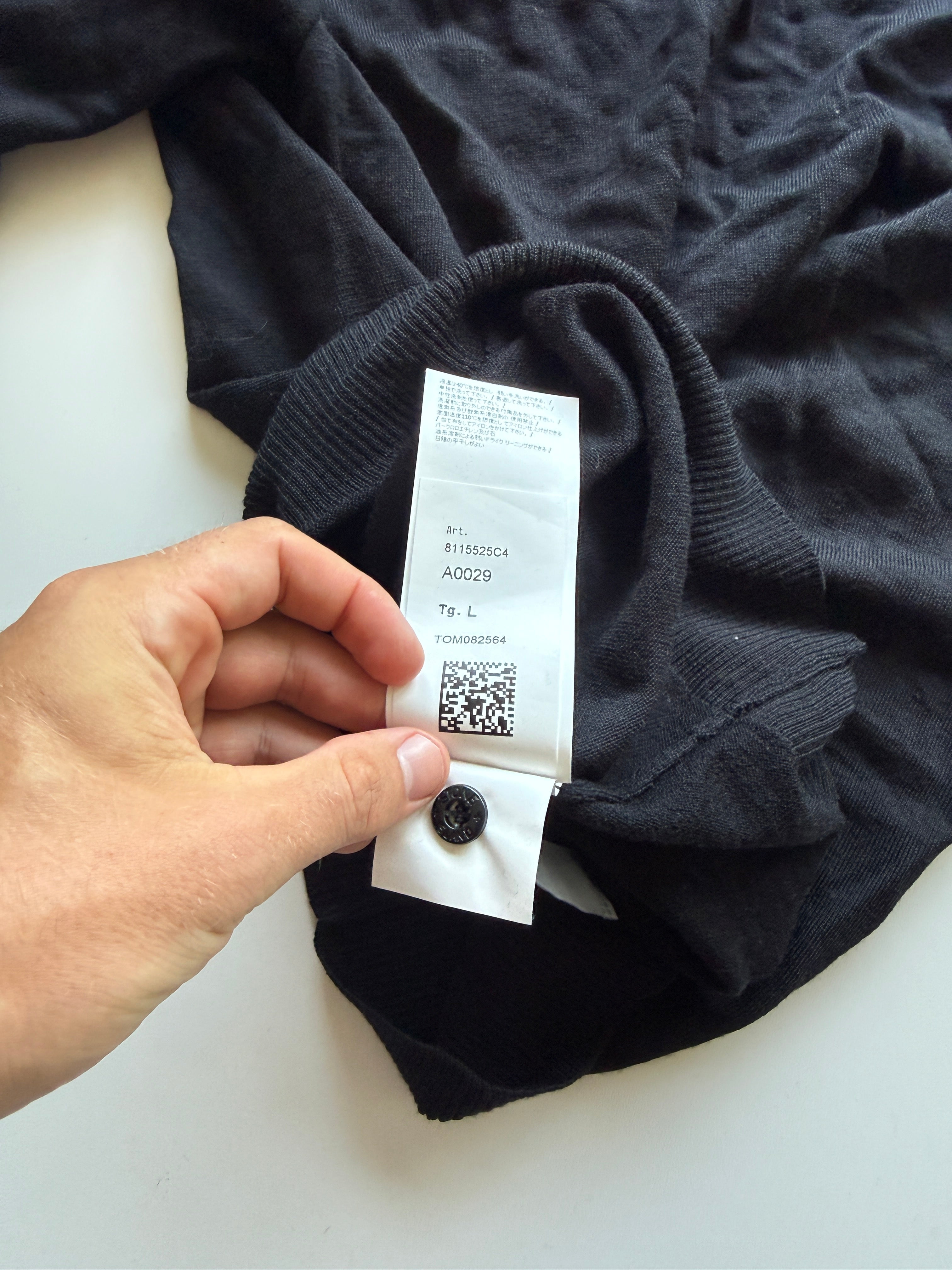 Stone Island Turtleneck Black