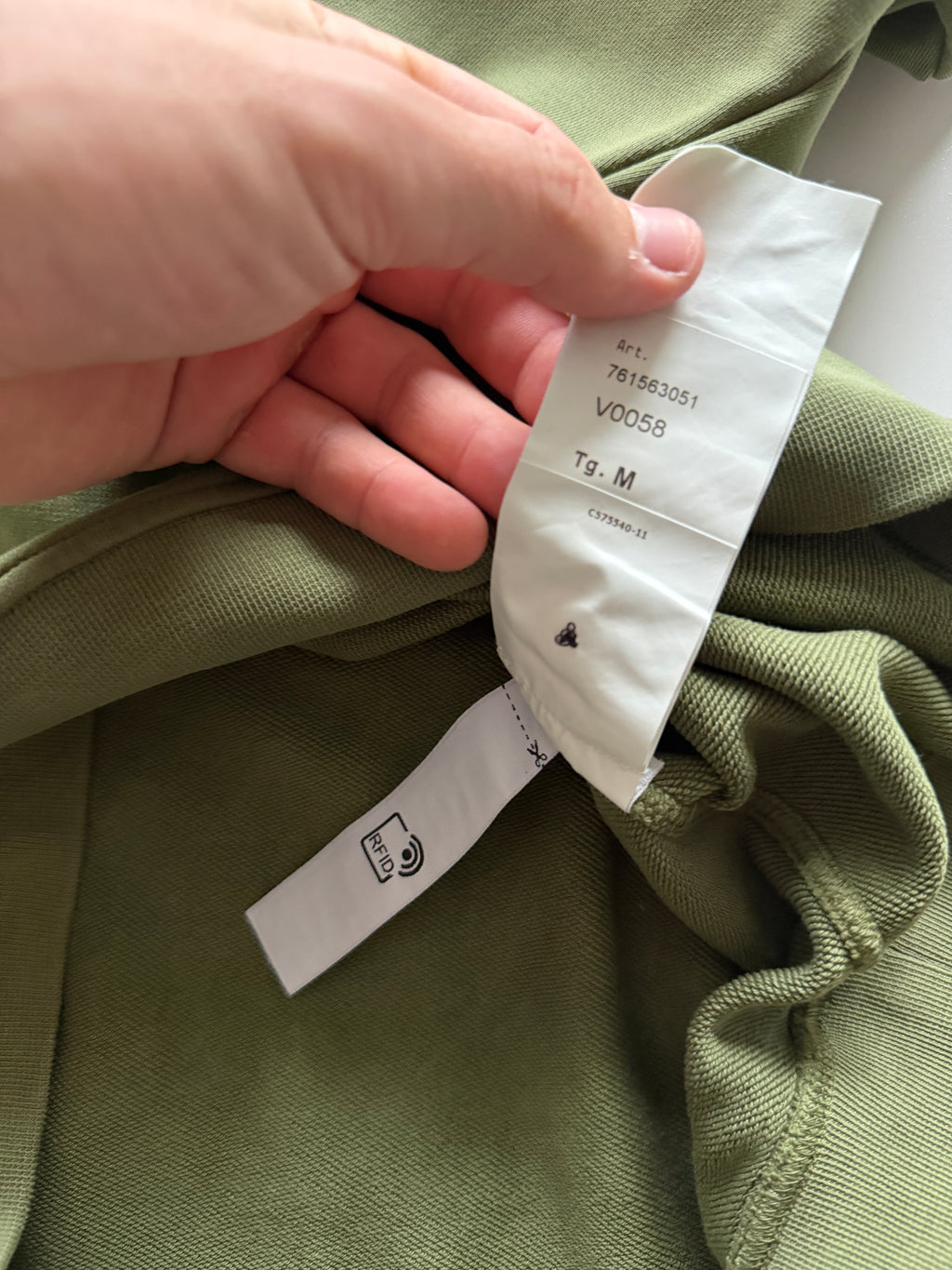 Stone Island Green Sweater