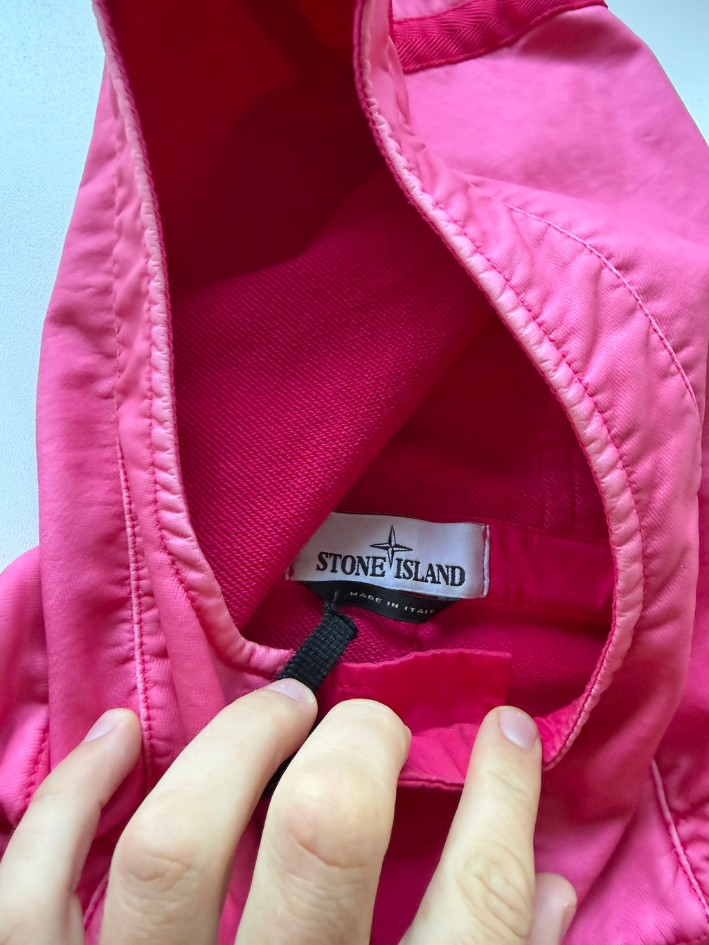 Stone Island Felpa Diagonale Gommata