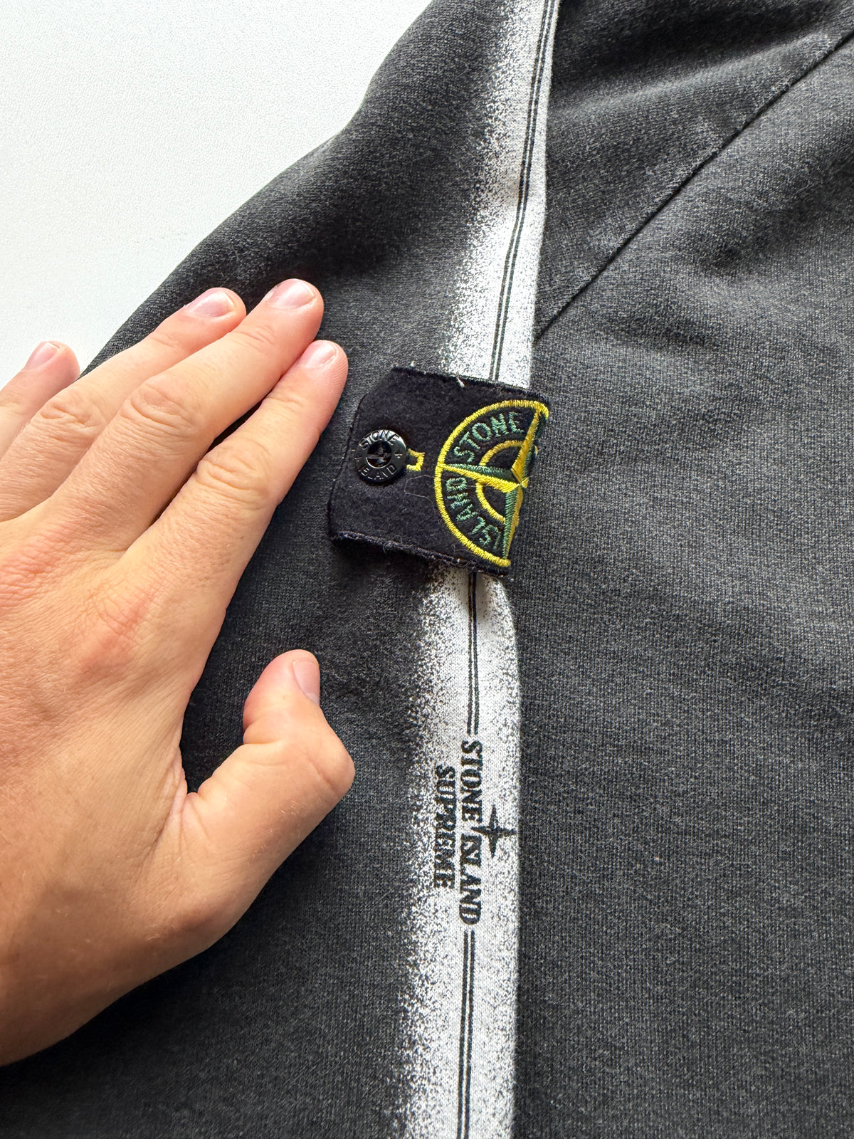 Stone Island X Supreme Hoodie