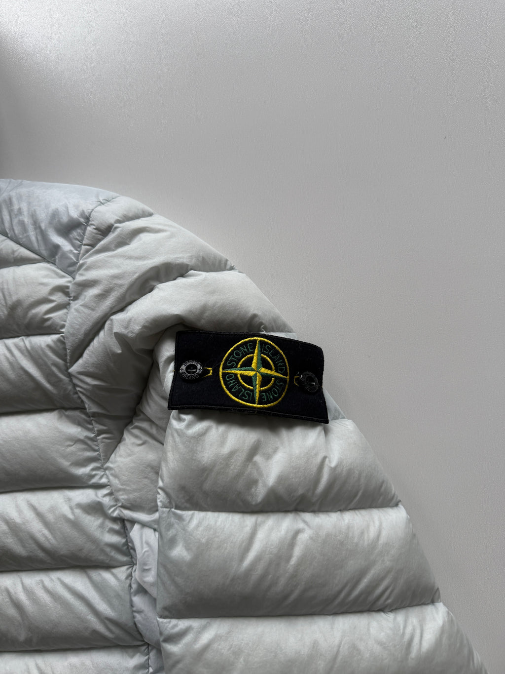 Stone Island Loom Woven Nylon Down Jacket