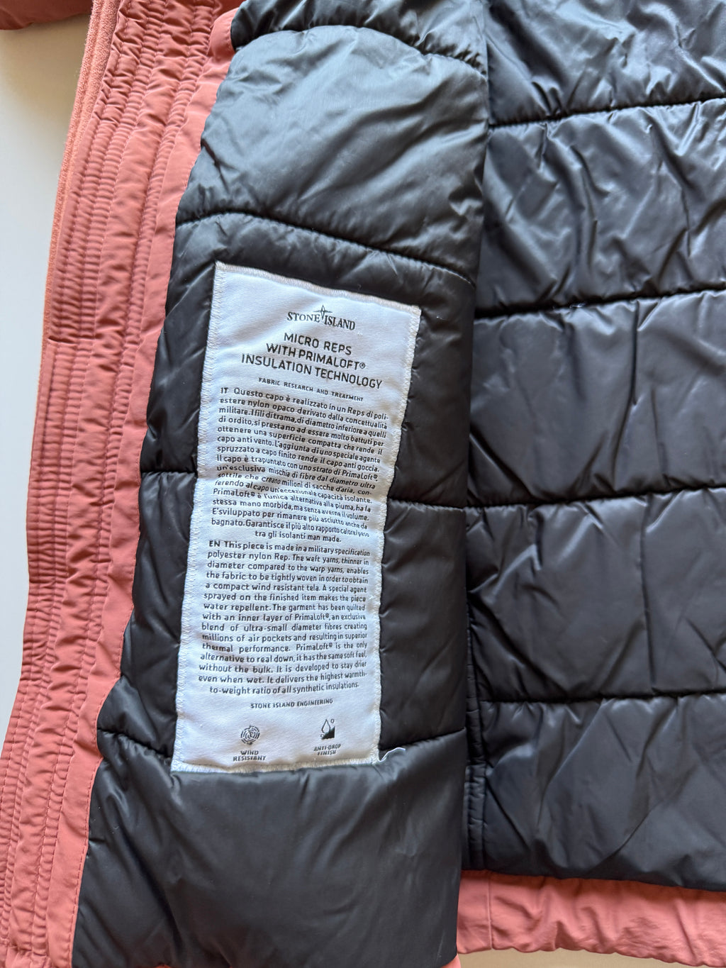 Stone Island Micro Reps Primaloft Parka Jacket