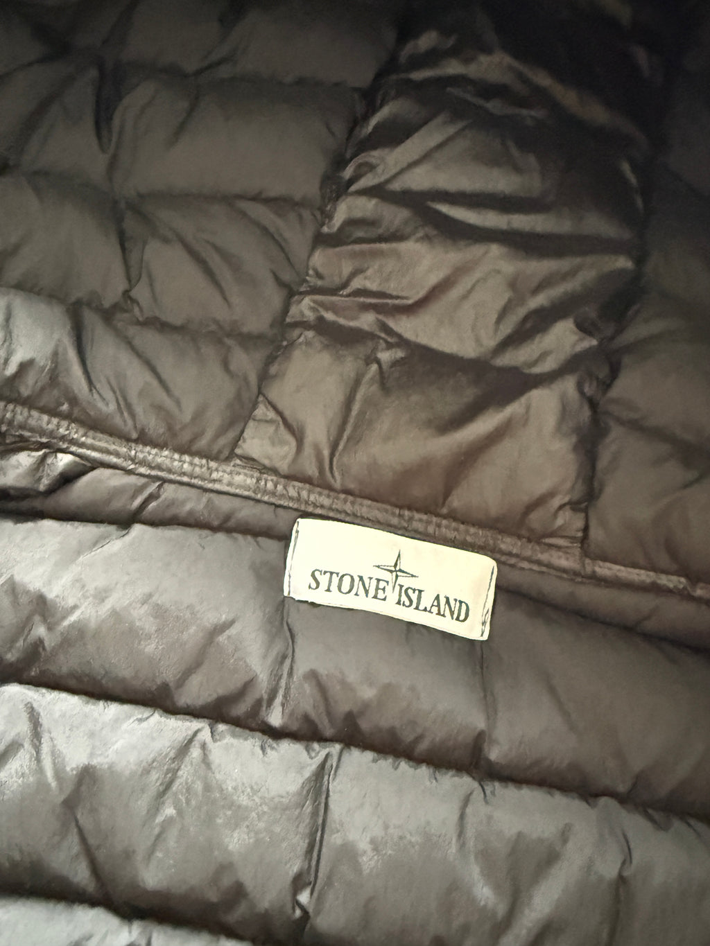 Stone Island Loom Woven Nylon Down Jacket