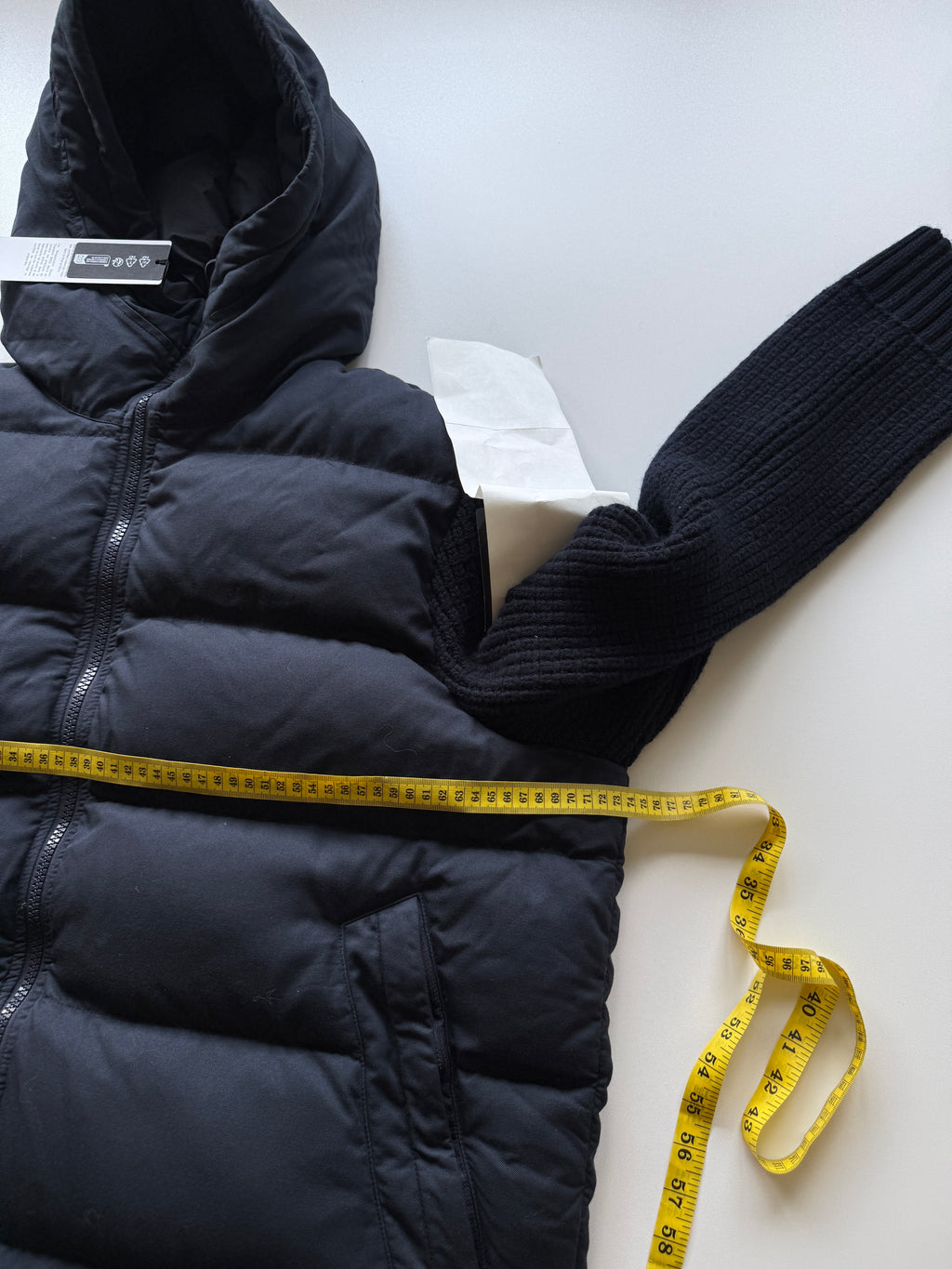 Stone Island Twill Wool Knit Ghost Piece Jacket