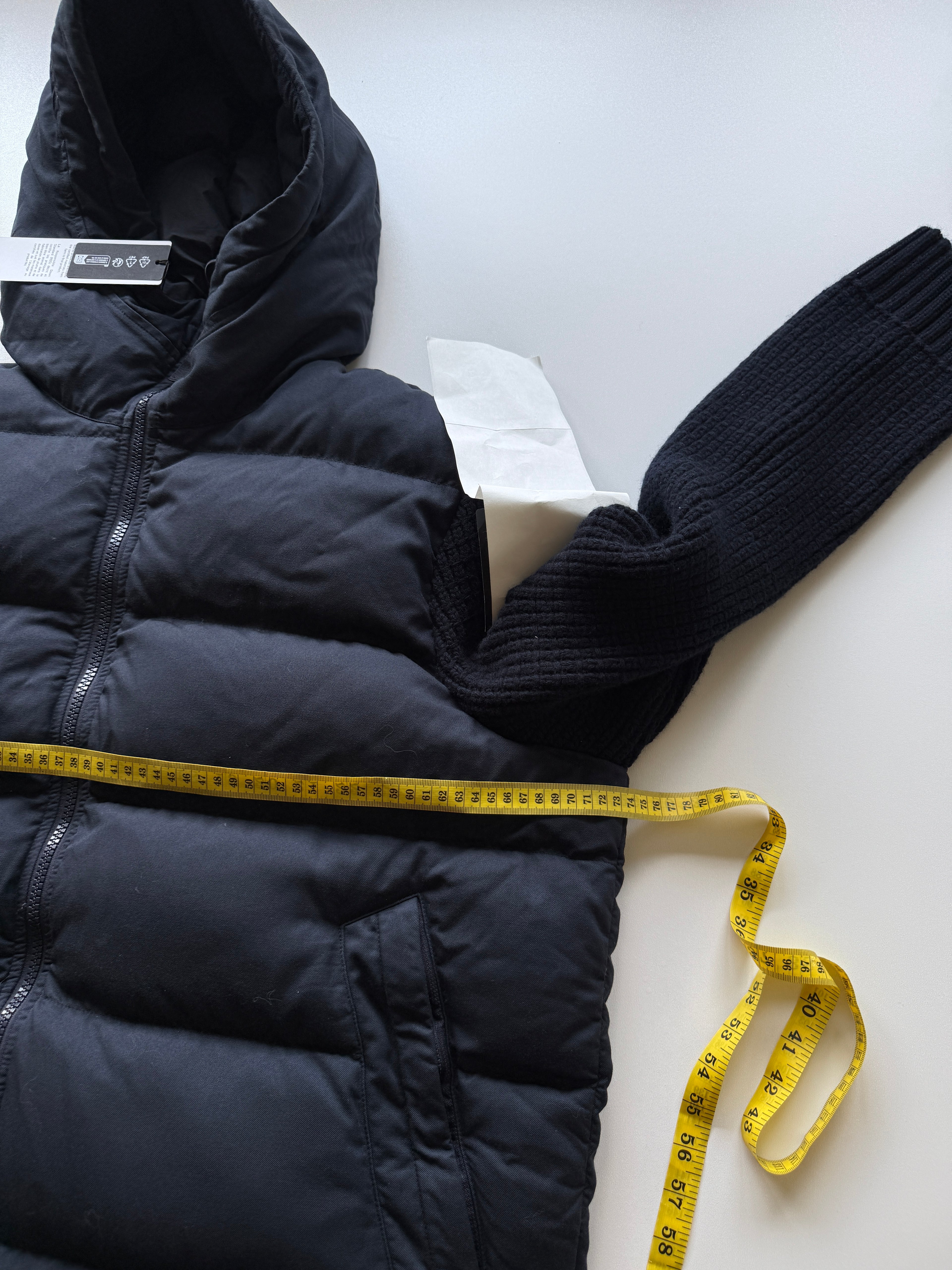 Stone Island Twill Wool Knit Ghost Piece Jacket