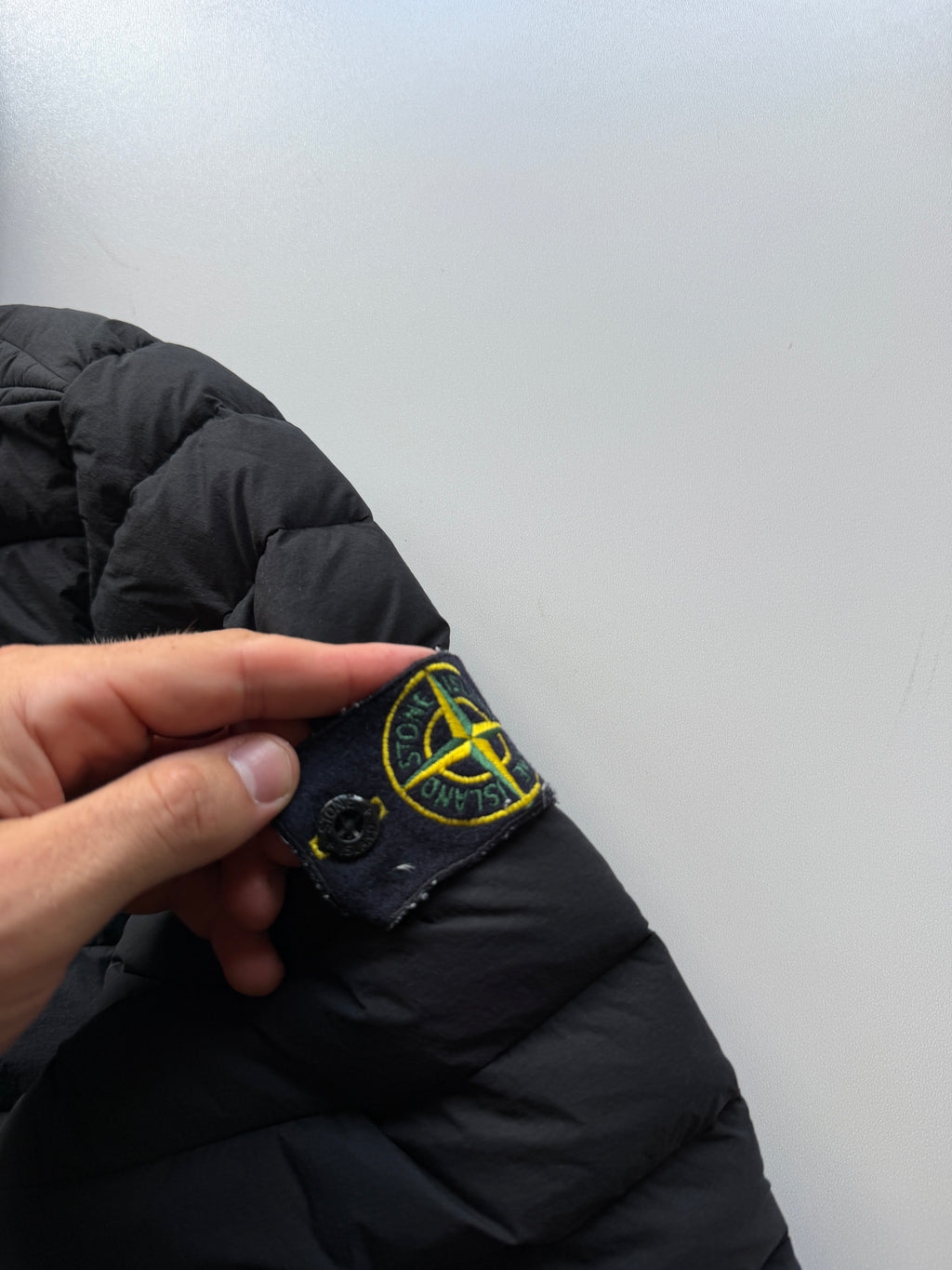 Stone Island Loom Woven Down Nylon Jacket