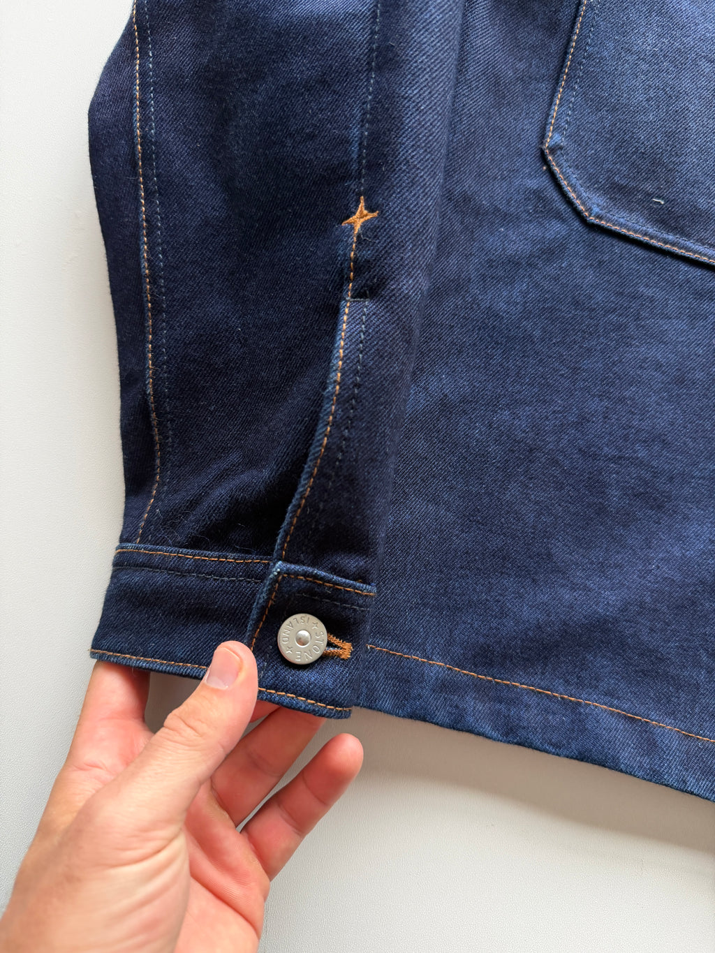 Stone Island Indigo Denim Jacket