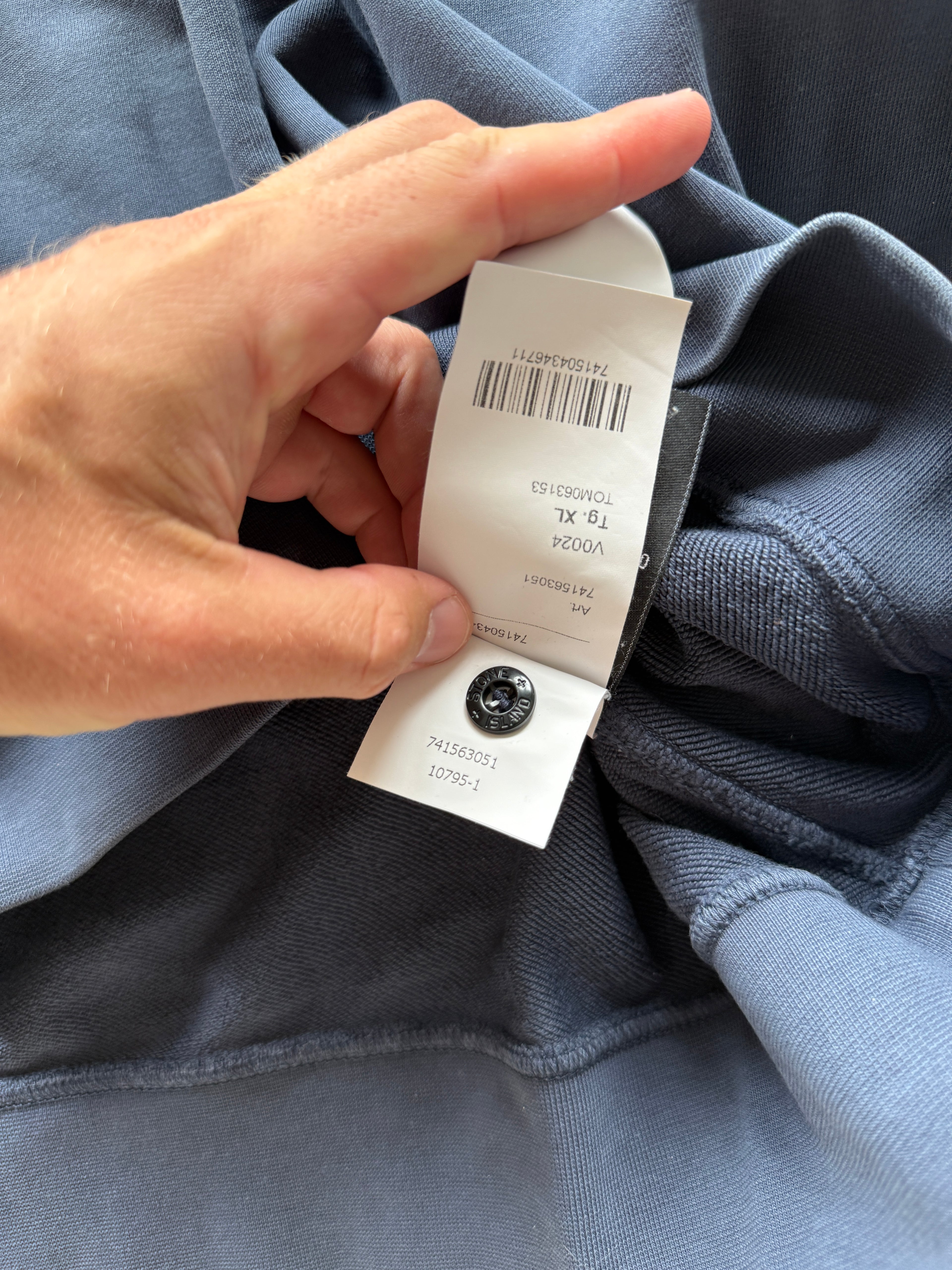 Stone Island Blue Sweater