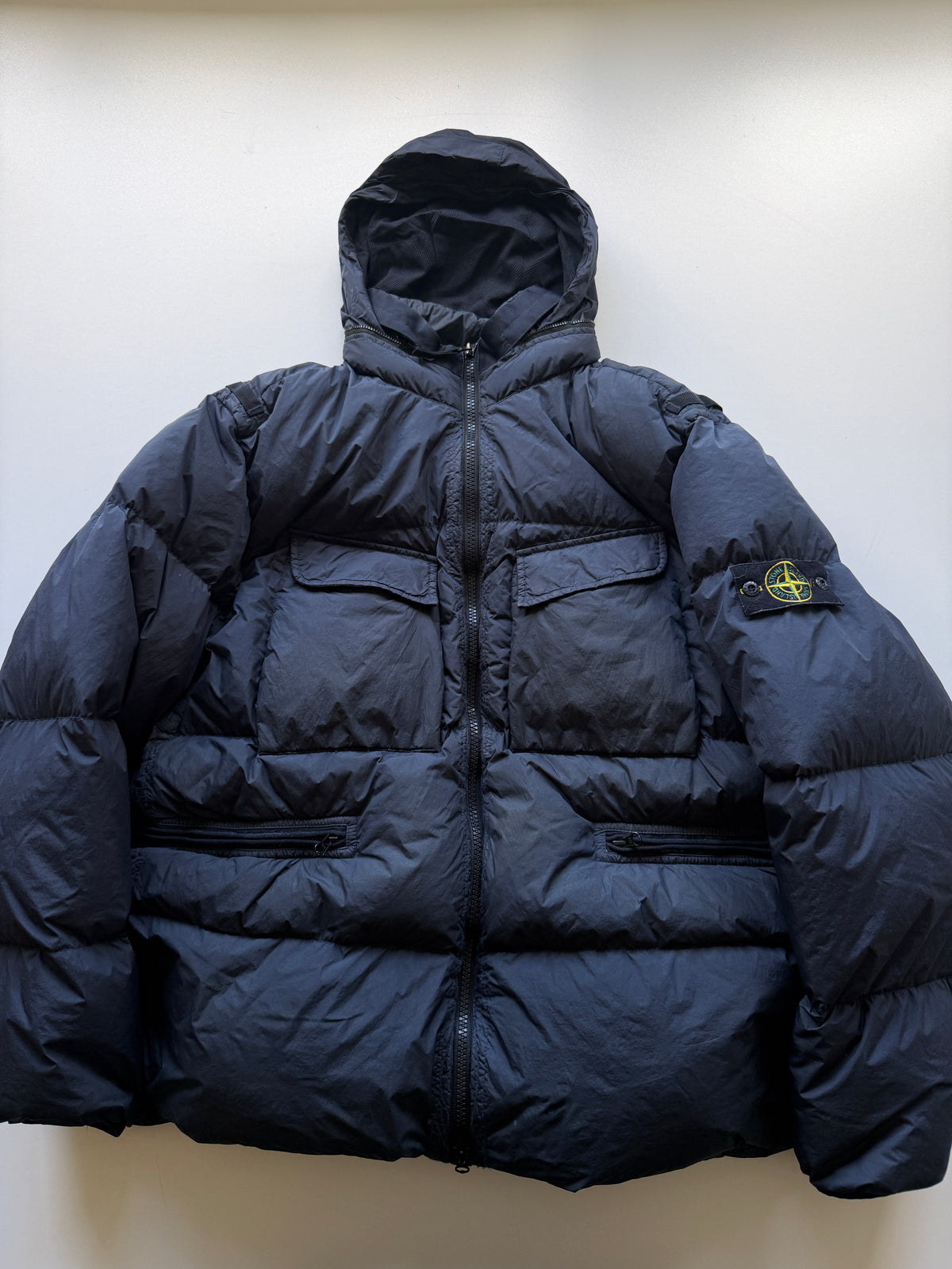 Stone Island Garment Dyed Down Jacket