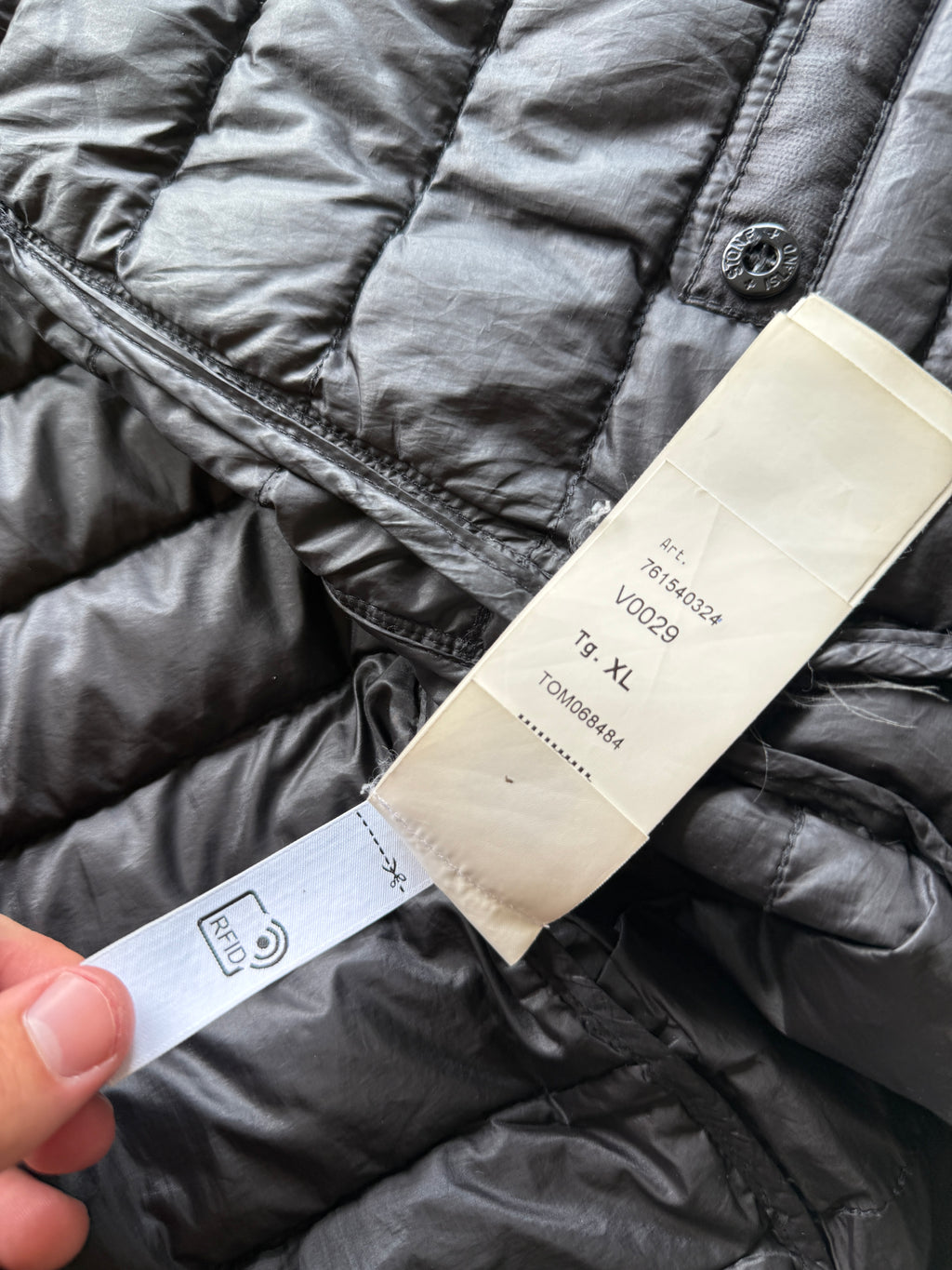 Stone Island Ripstop Nylon Down Jacket