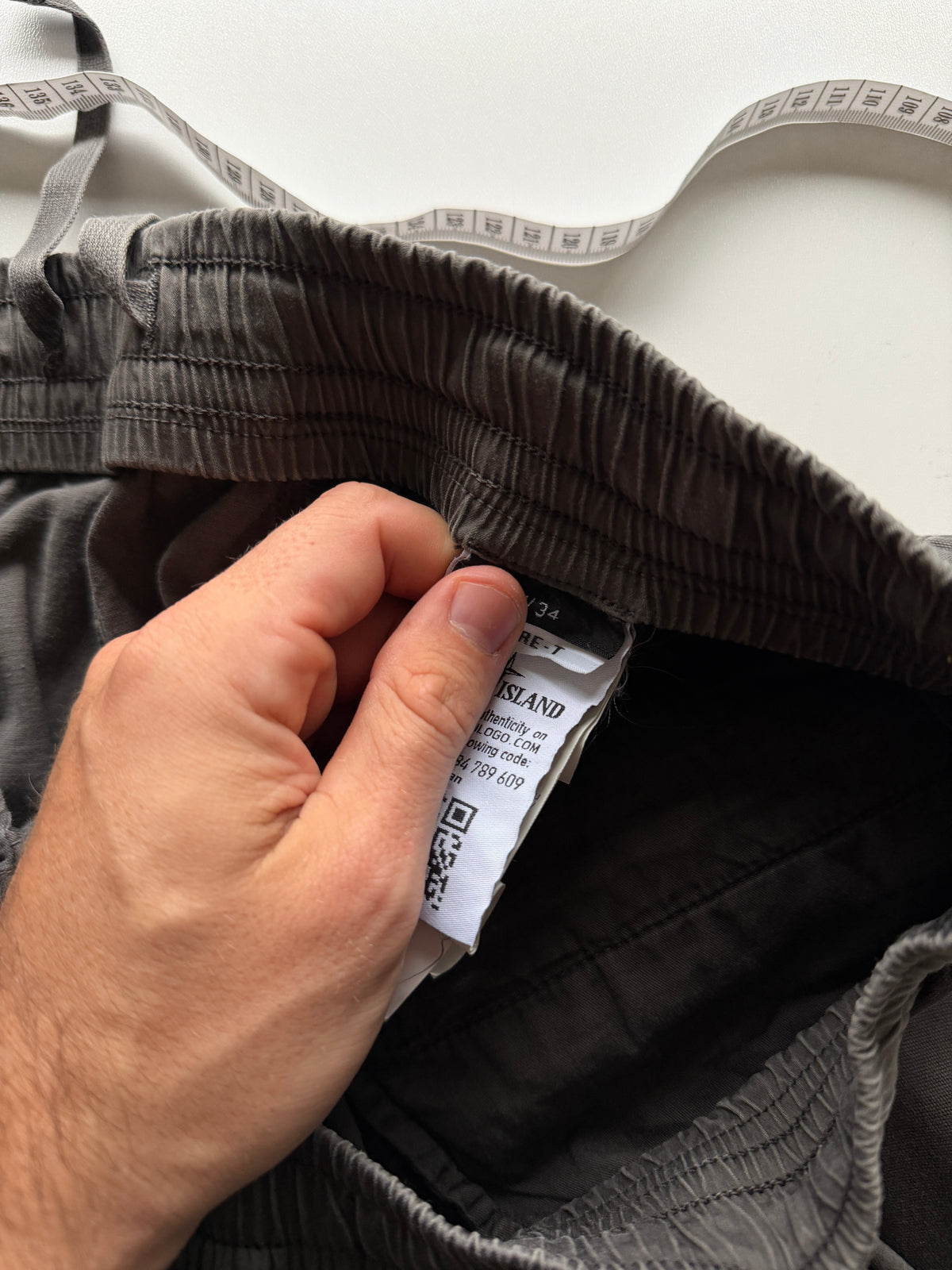 Stone Island Ghost Pants Grey
